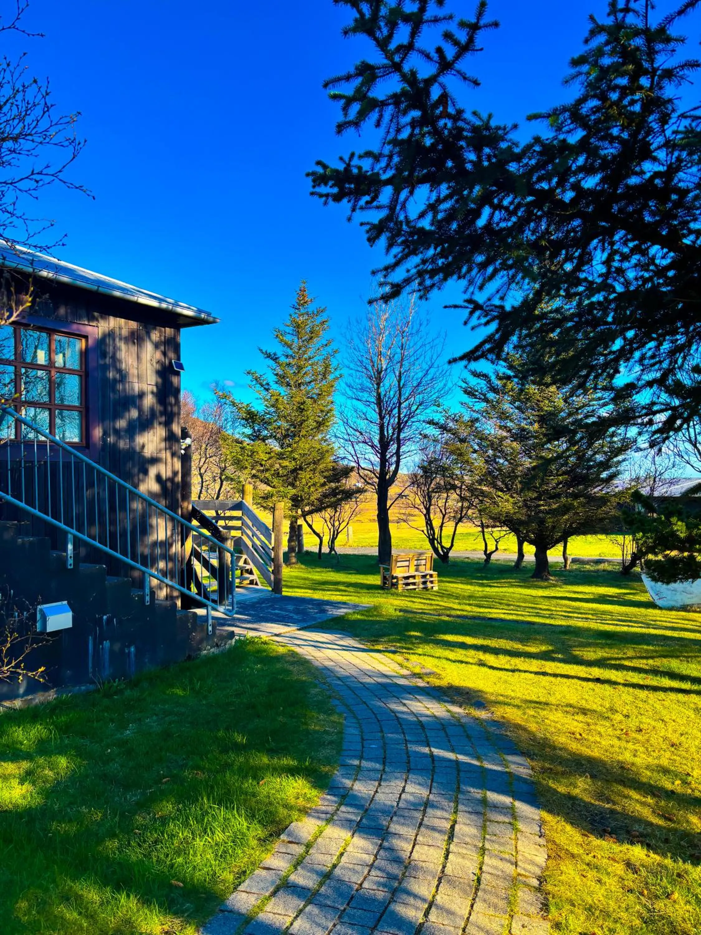 Natural landscape in Hotel Brú countryside