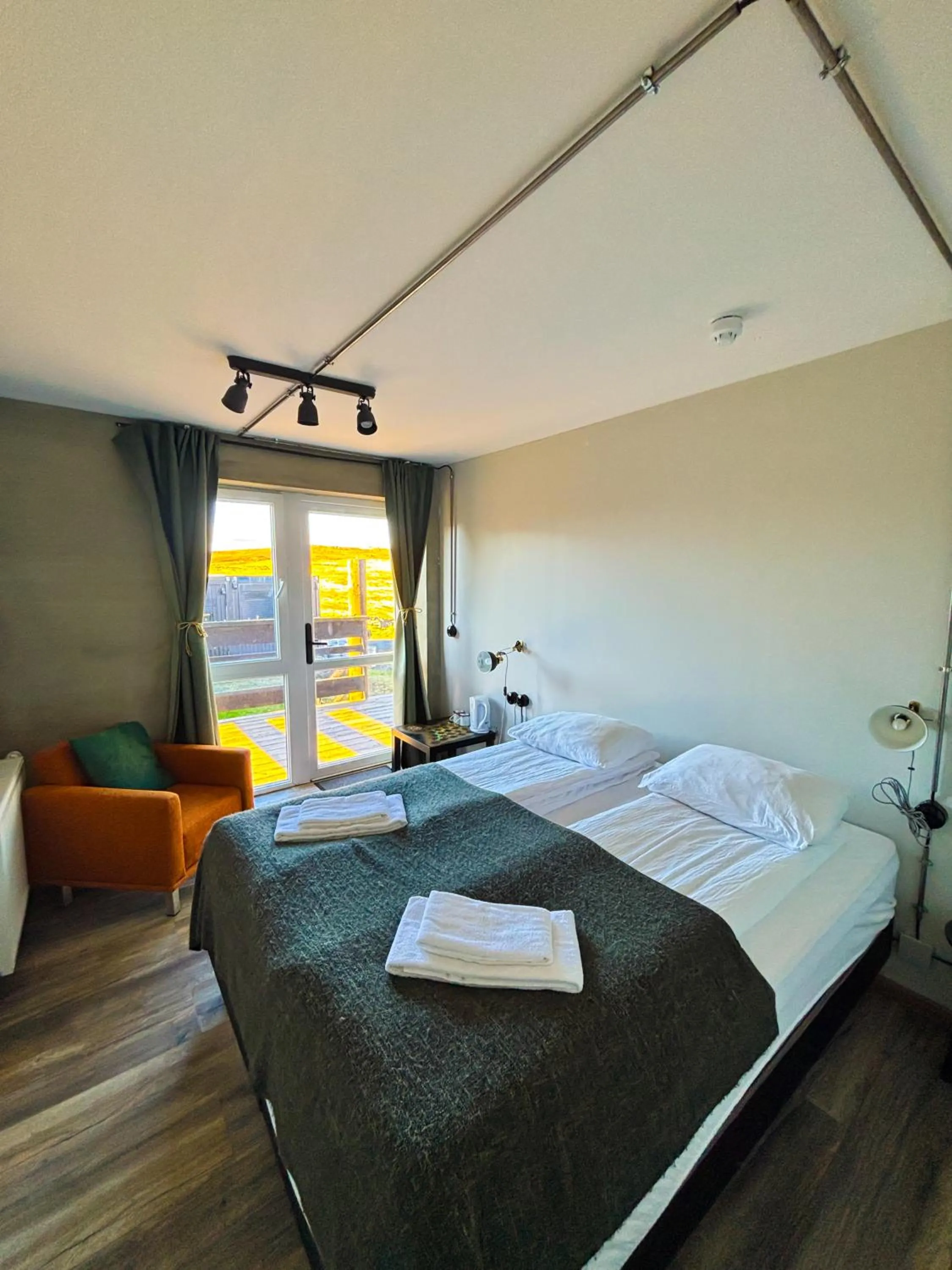 Bedroom, Bed in Hotel Brú countryside