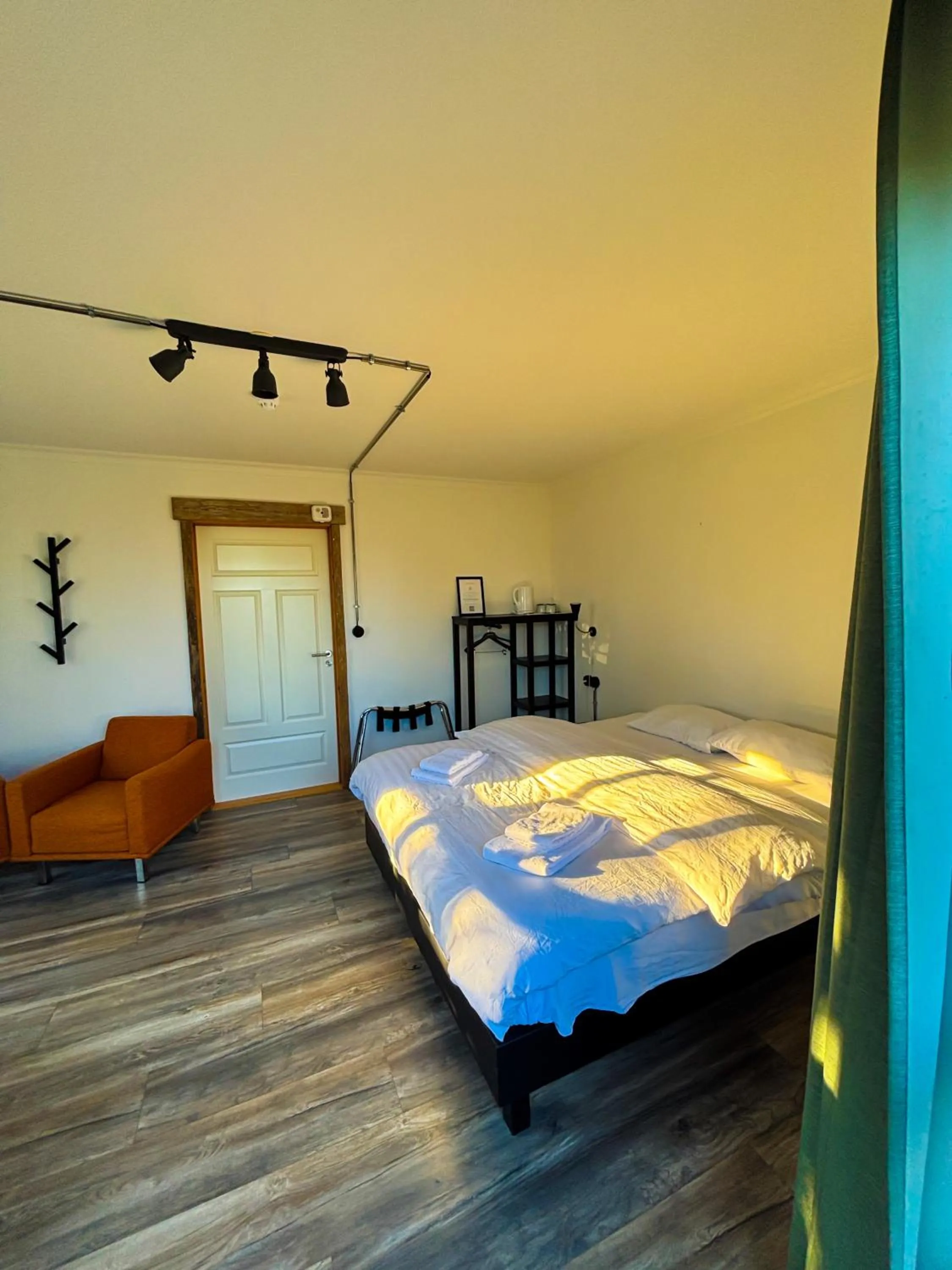 Bed in Hotel Brú countryside