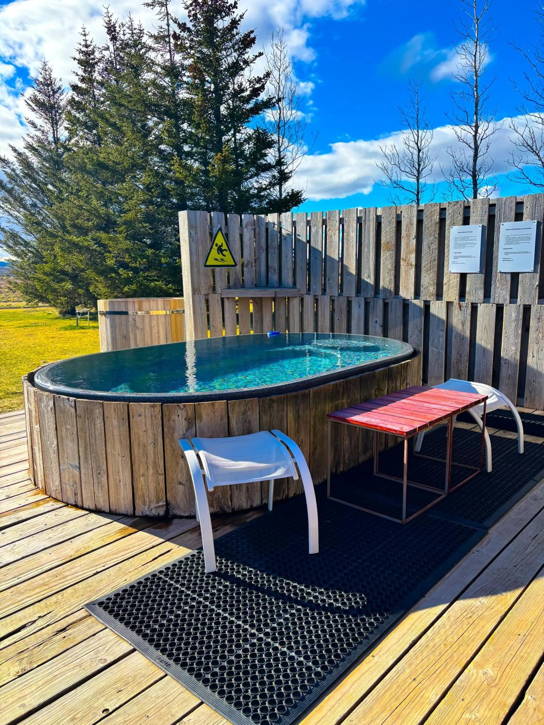 Natural landscape in Hotel Brú countryside