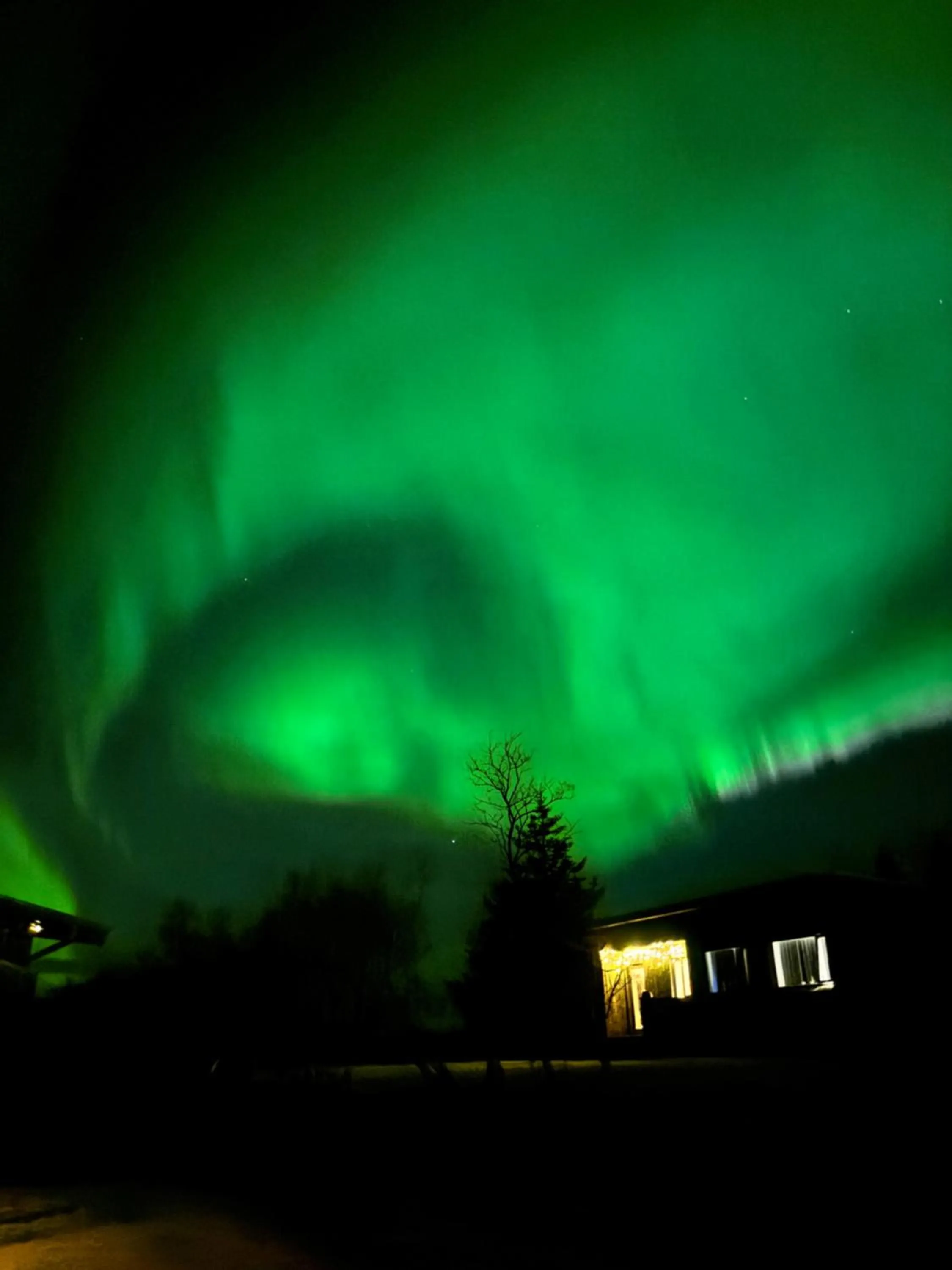 Natural landscape in Hotel Brú countryside