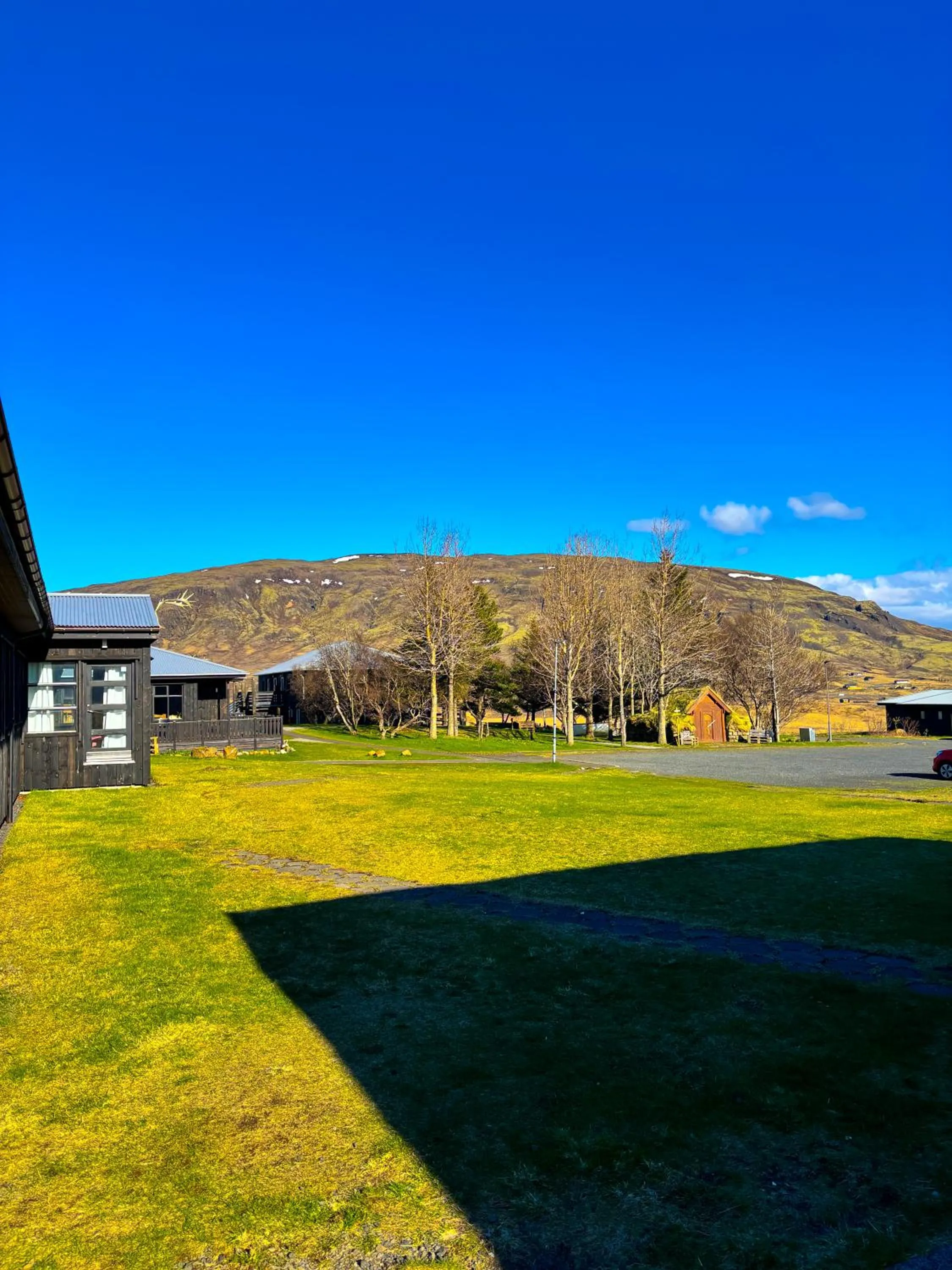 Garden view in Hotel Brú countryside