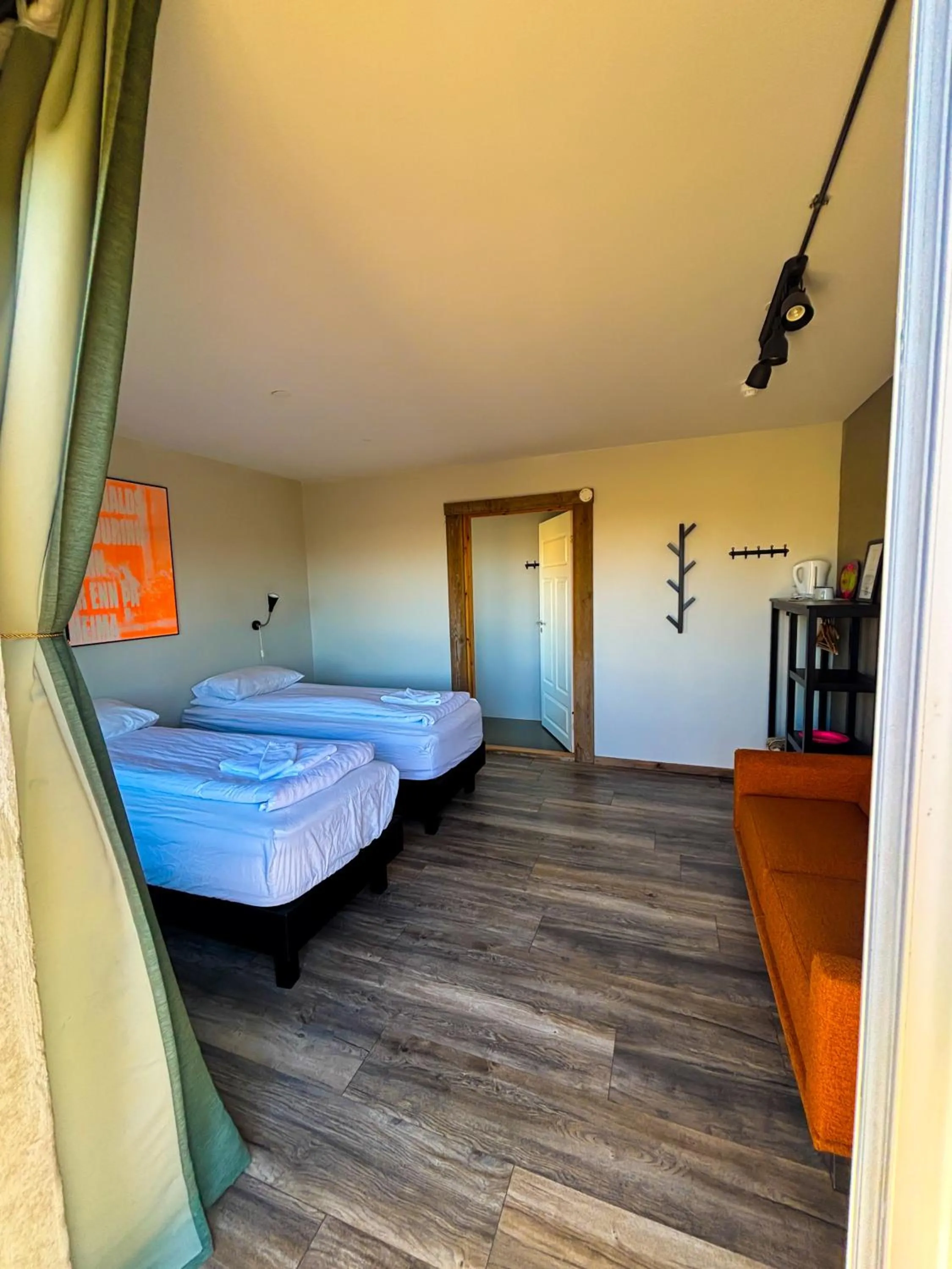 Bed in Hotel Brú countryside