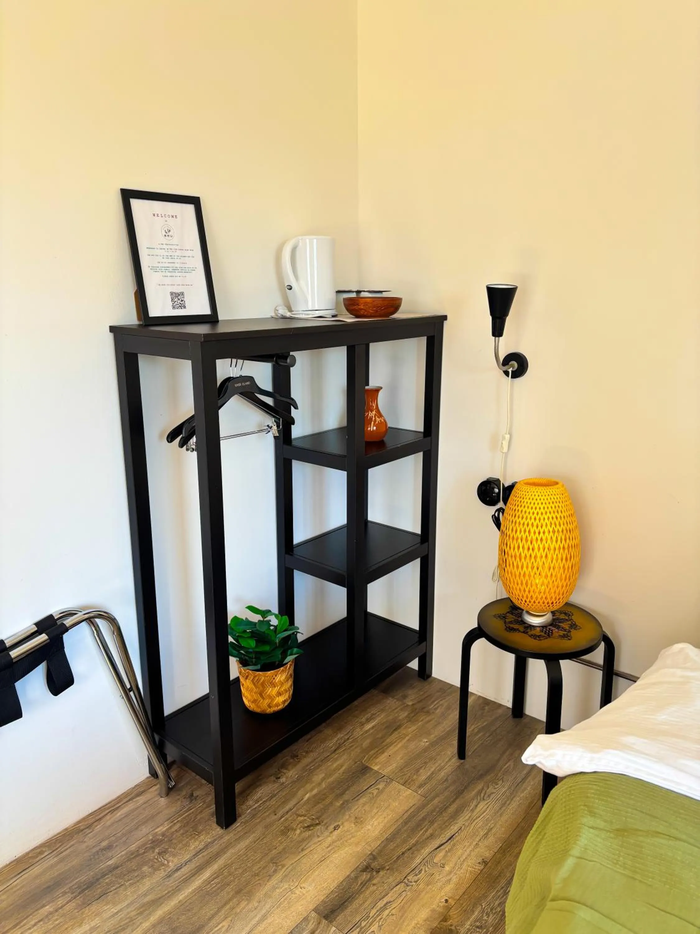 Bed in Hotel Brú countryside