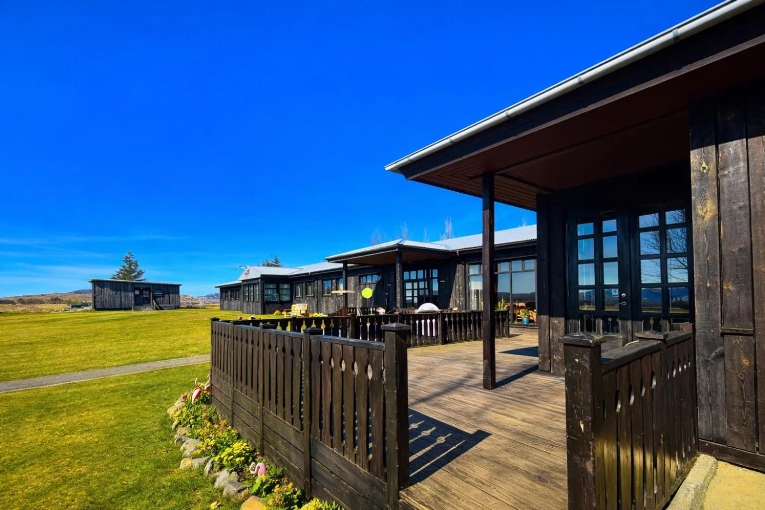 Property building in Hotel Brú countryside