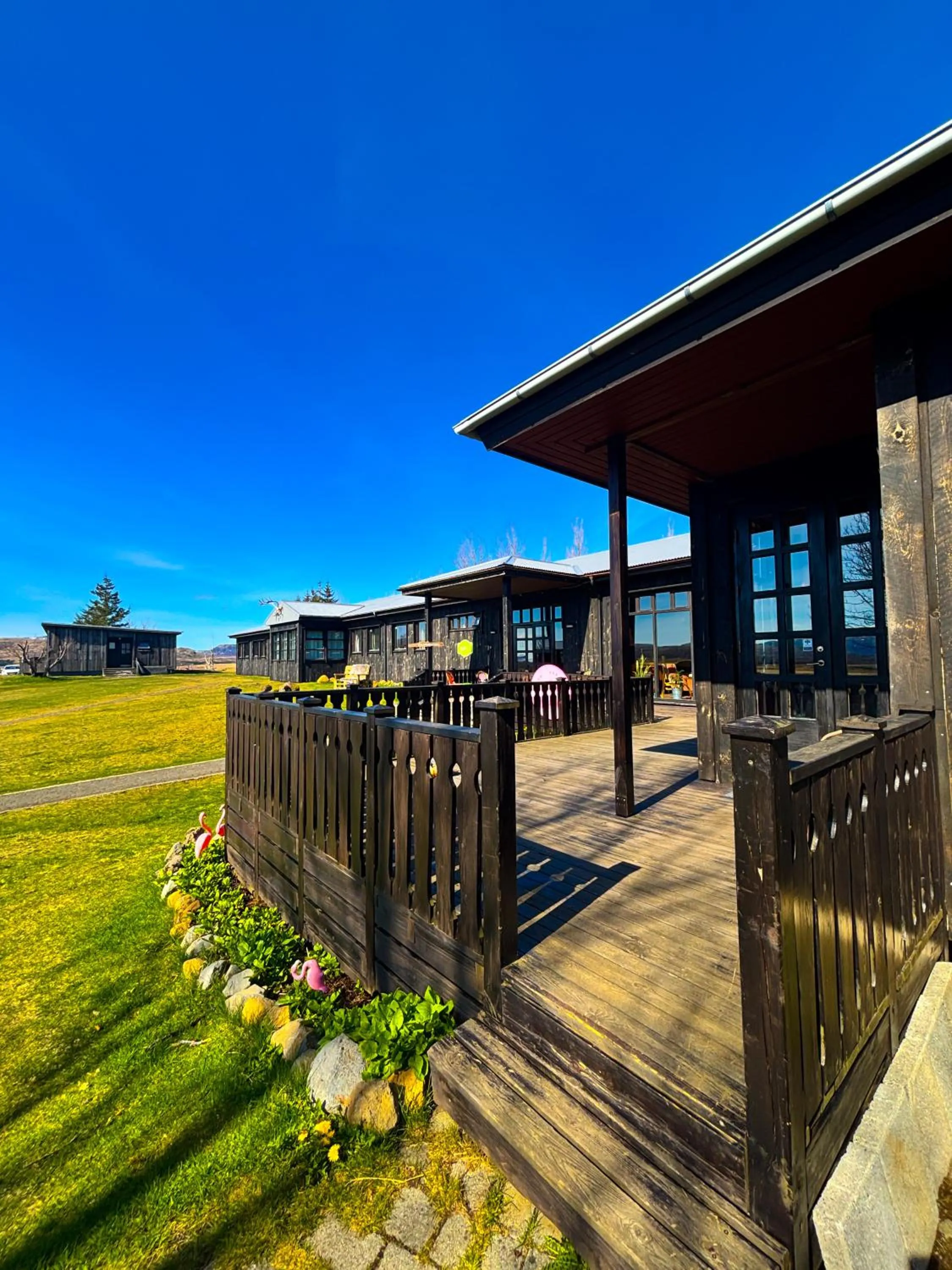 Property building in Hotel Brú countryside