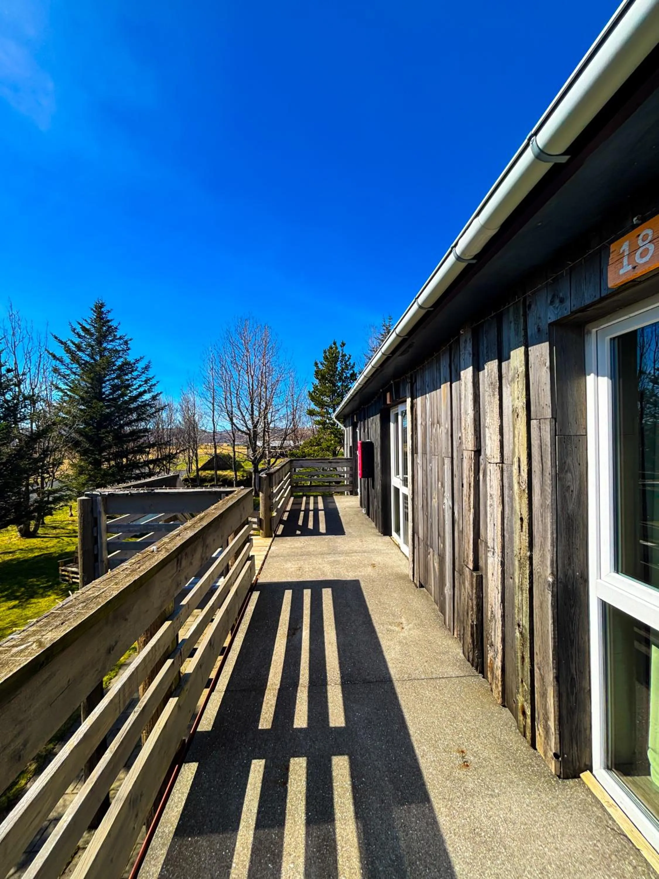 Property building in Hotel Brú countryside