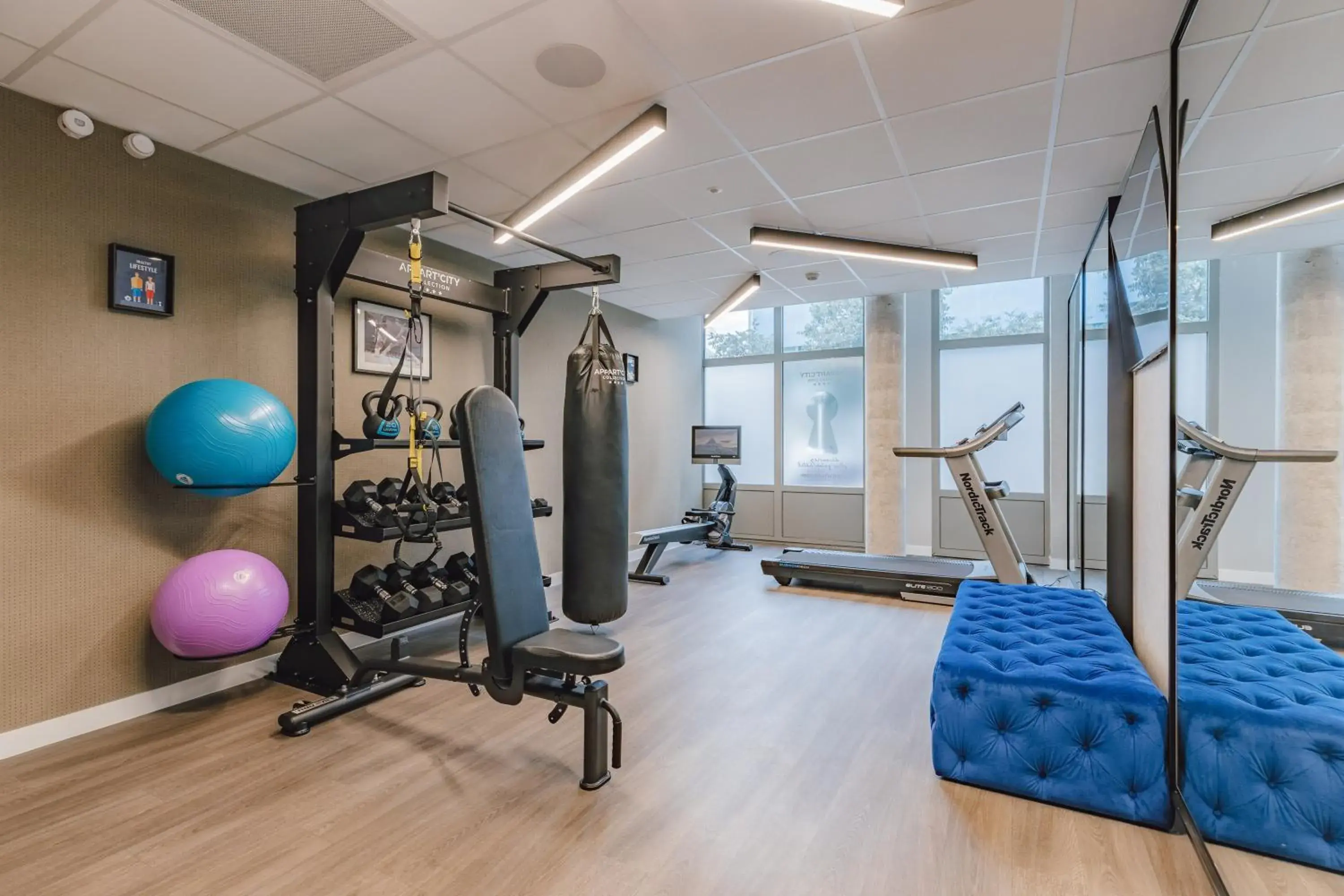Fitness centre/facilities in Appart'City Collection Paris Gare de Lyon Fitness centre/facilities in Appart'City Collection Paris Gare de Lyon