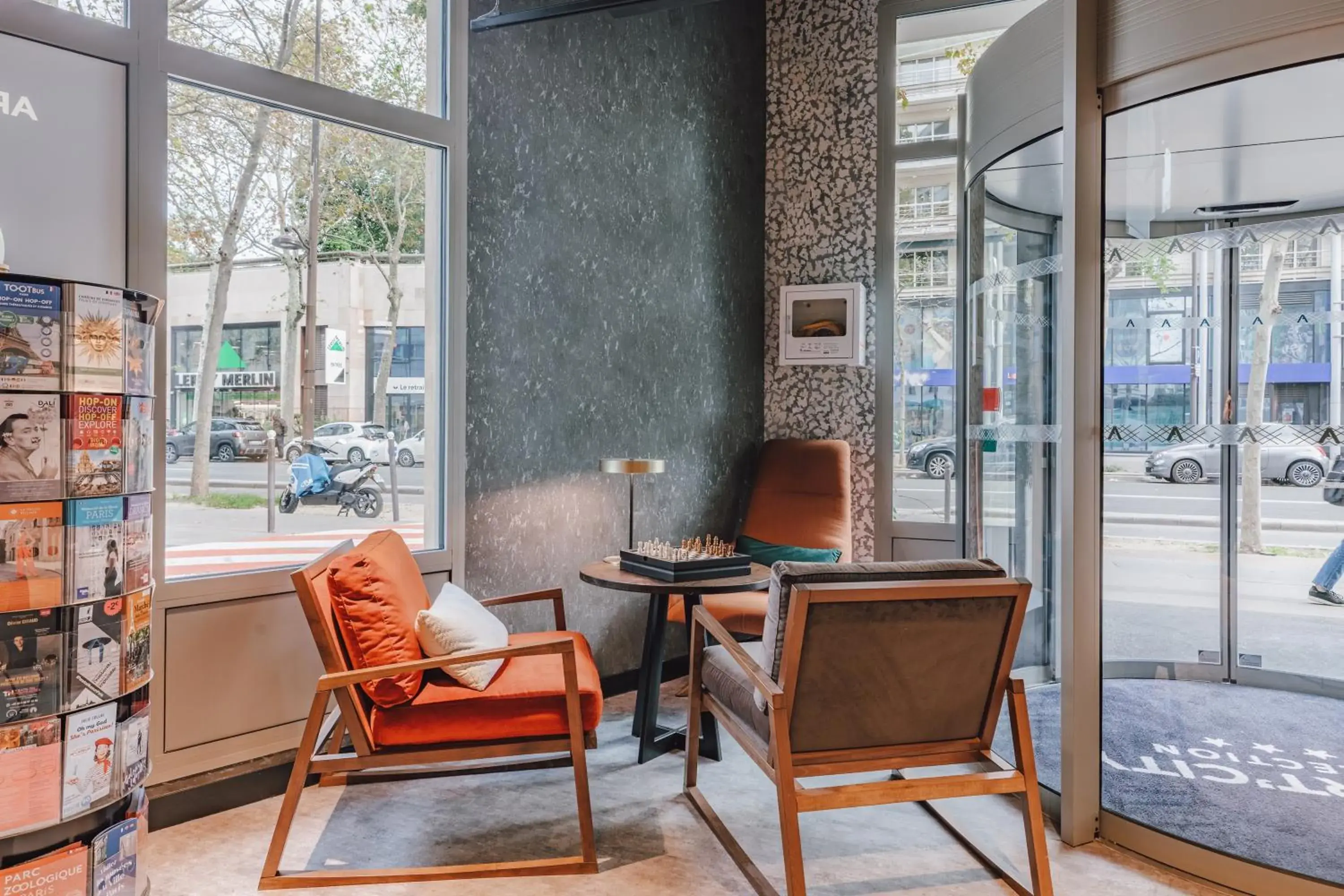 Living room in Appart'City Collection Paris Gare de Lyon Living room in Appart'City Collection Paris Gare de Lyon