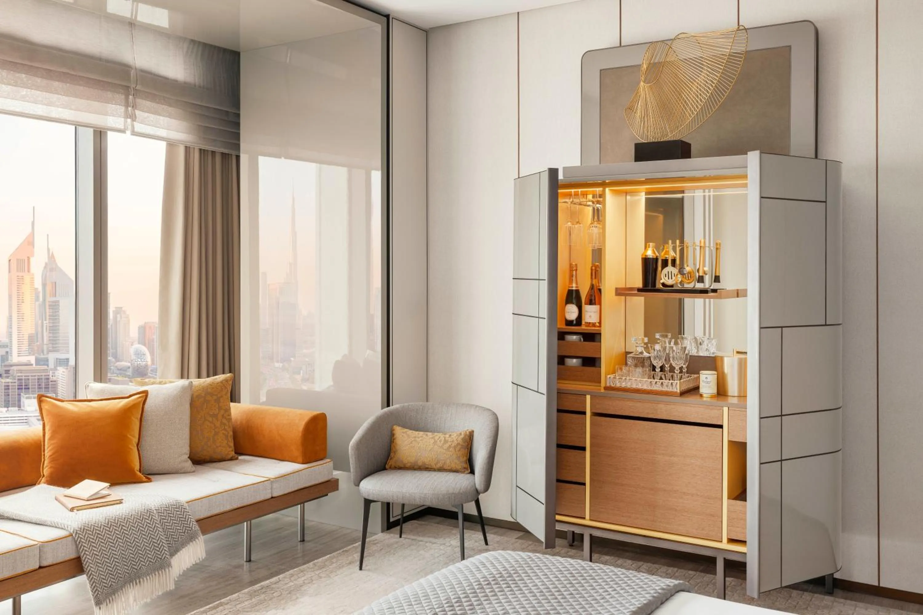 View (from property/room) in One&Only One Za'abeel