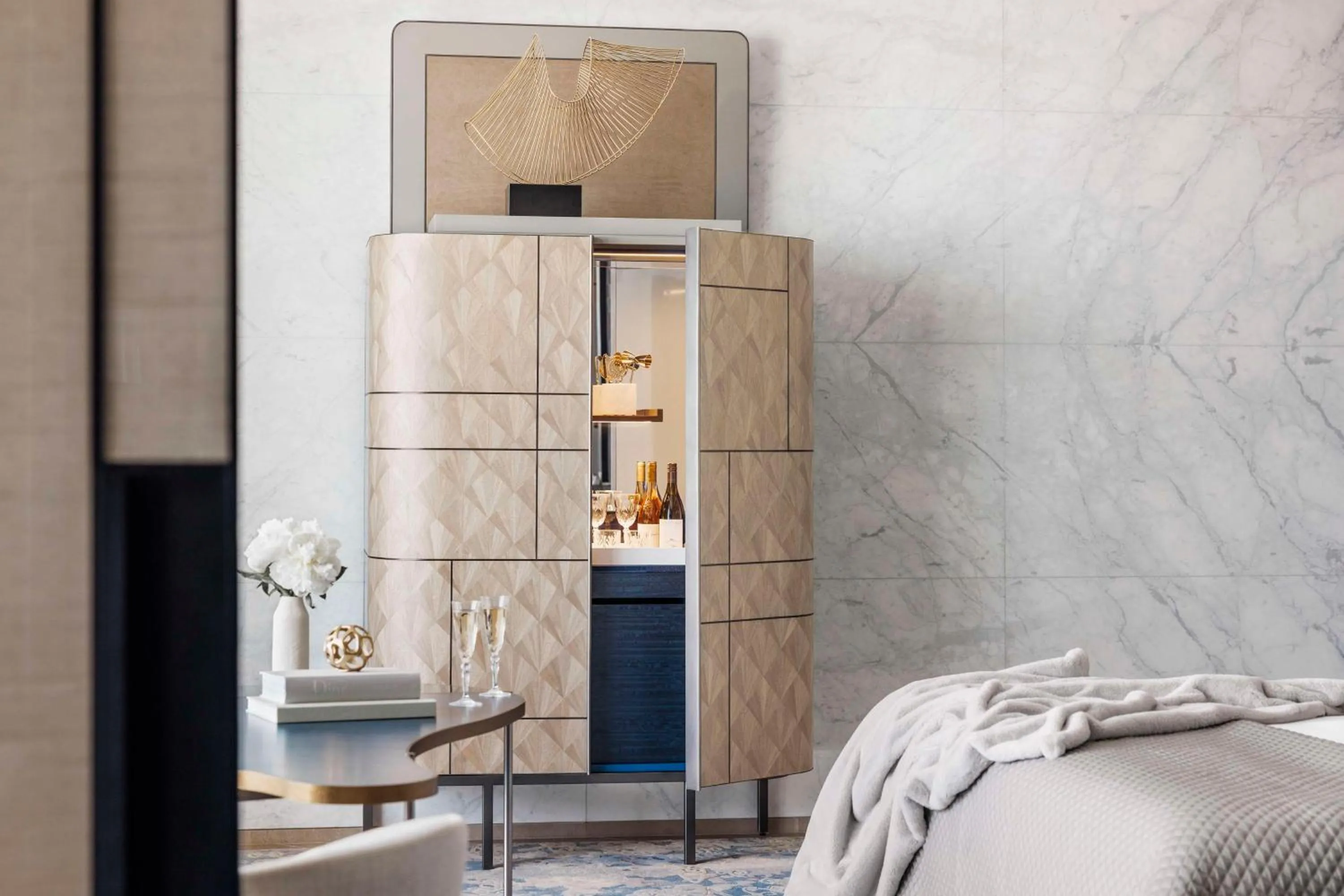 Bedroom, Bed in One&Only One Za'abeel