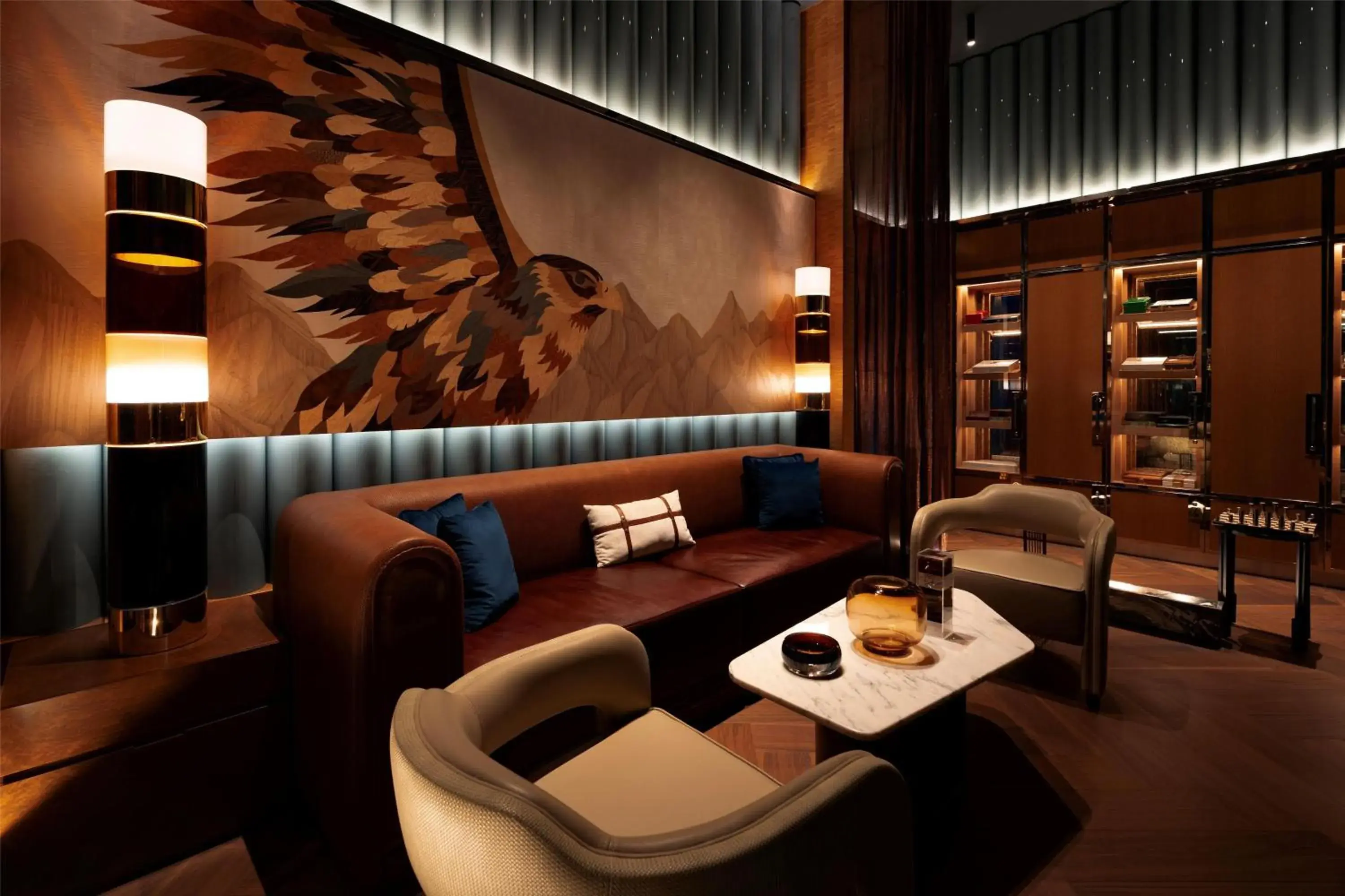 Lounge or bar in One&Only One Za'abeel Lounge or bar in One&Only One Za'abeel