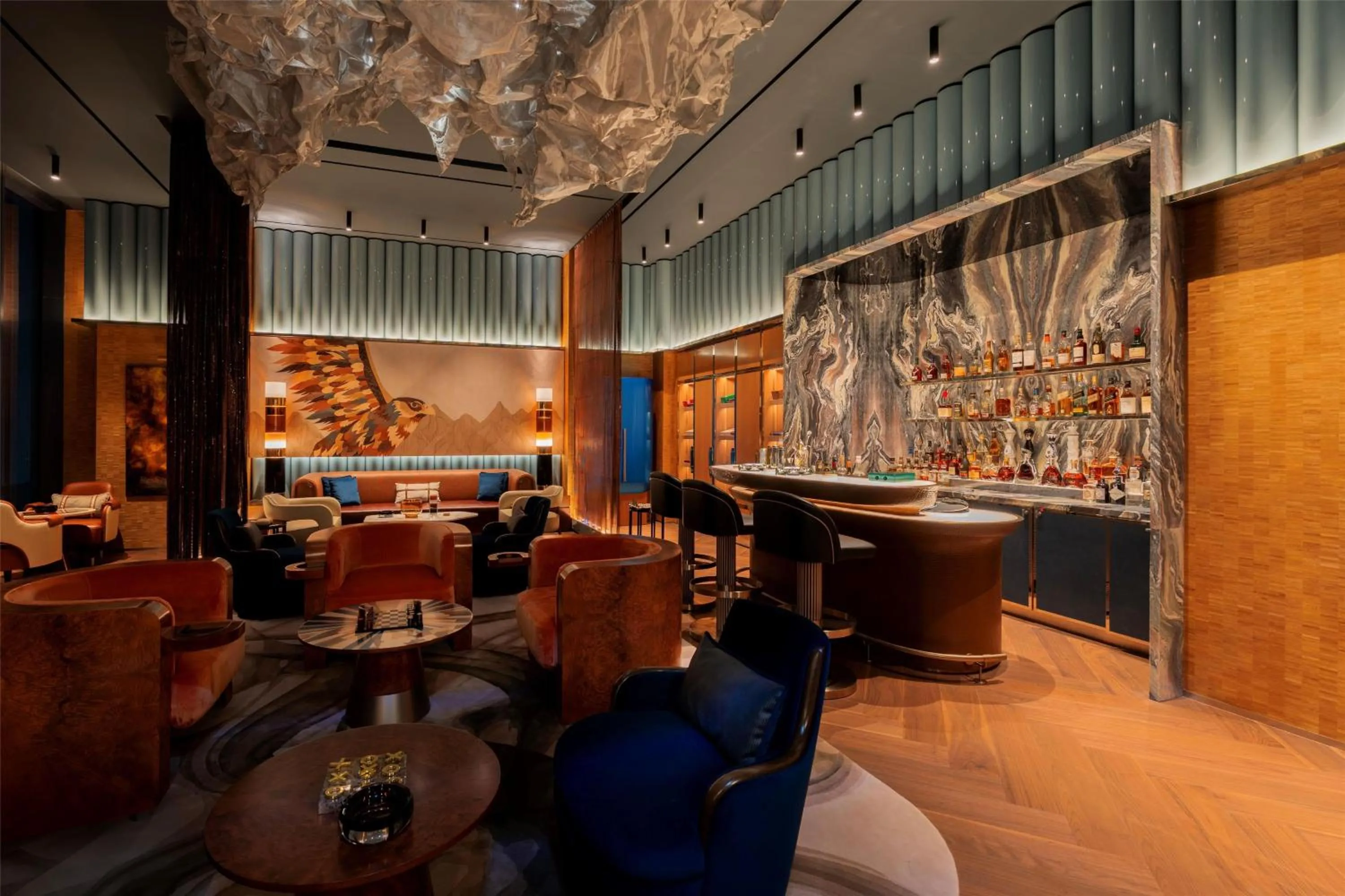 Lounge or bar in One&Only One Za'abeel