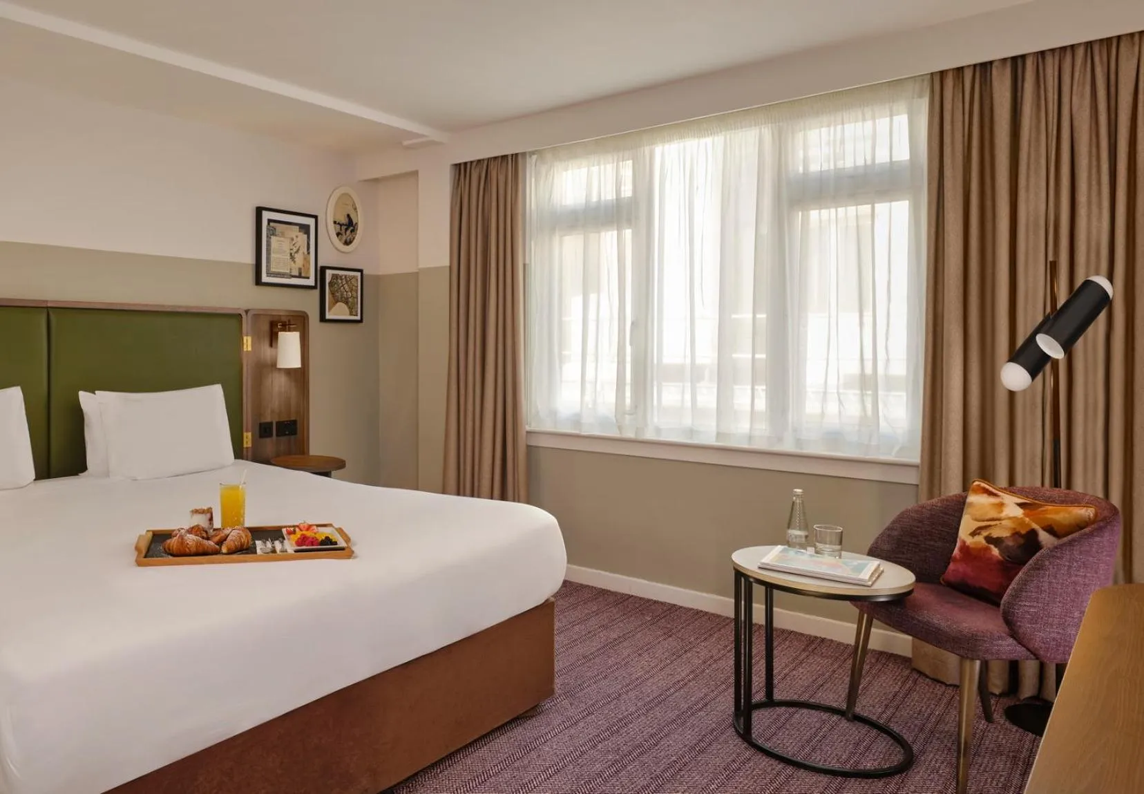 Bed in Mount Royal Hotel Edinburgh by The Unlimited Collection