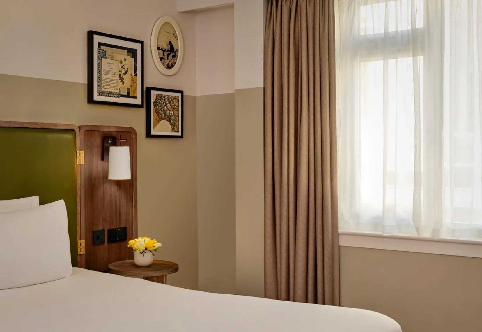 Decorative detail, Bed in Mount Royal Hotel Edinburgh by The Unlimited Collection