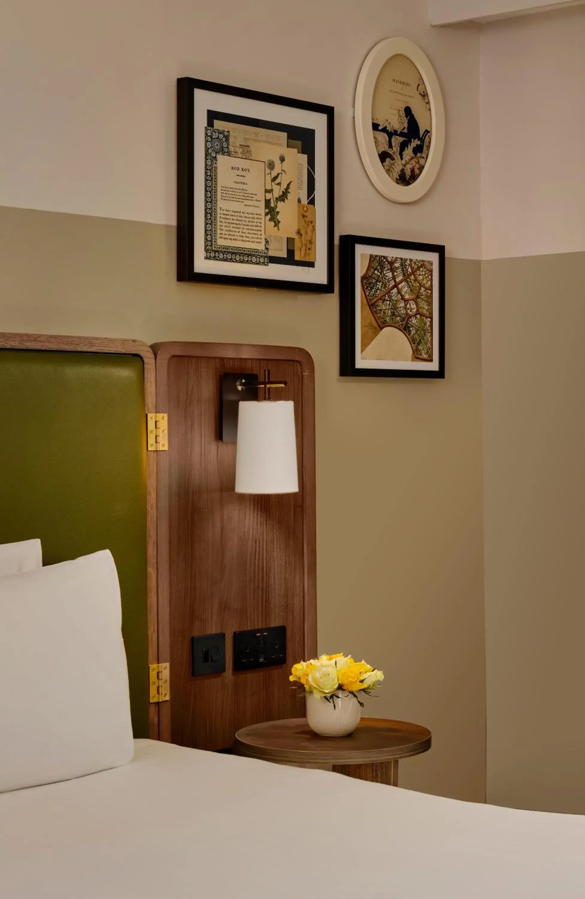 Decorative detail, Bed in Mount Royal Hotel Edinburgh by The Unlimited Collection Decorative detail, Bed in Mount Royal Hotel Edinburgh by The Unlimited Collection