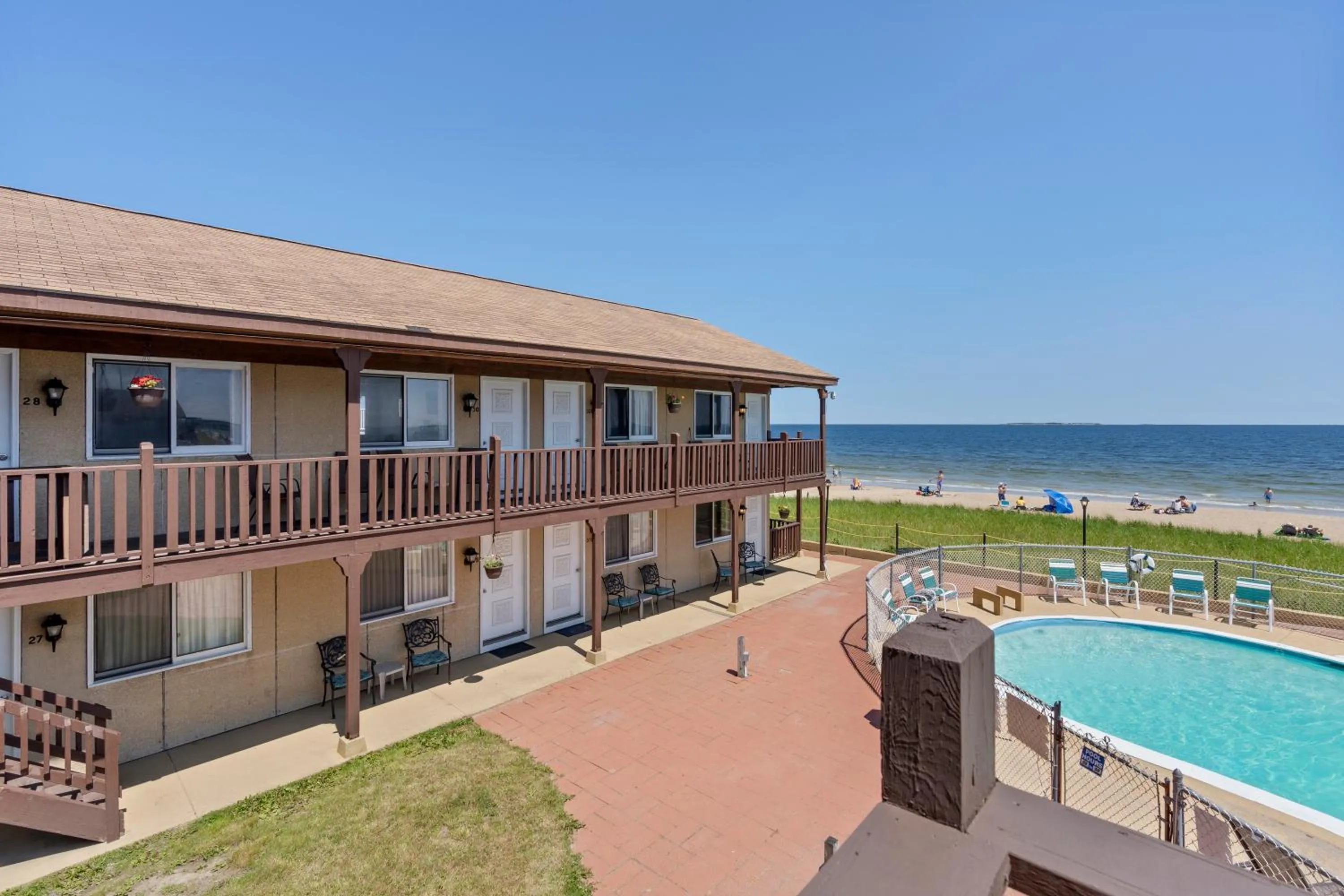 Property building in The Carolina Motel