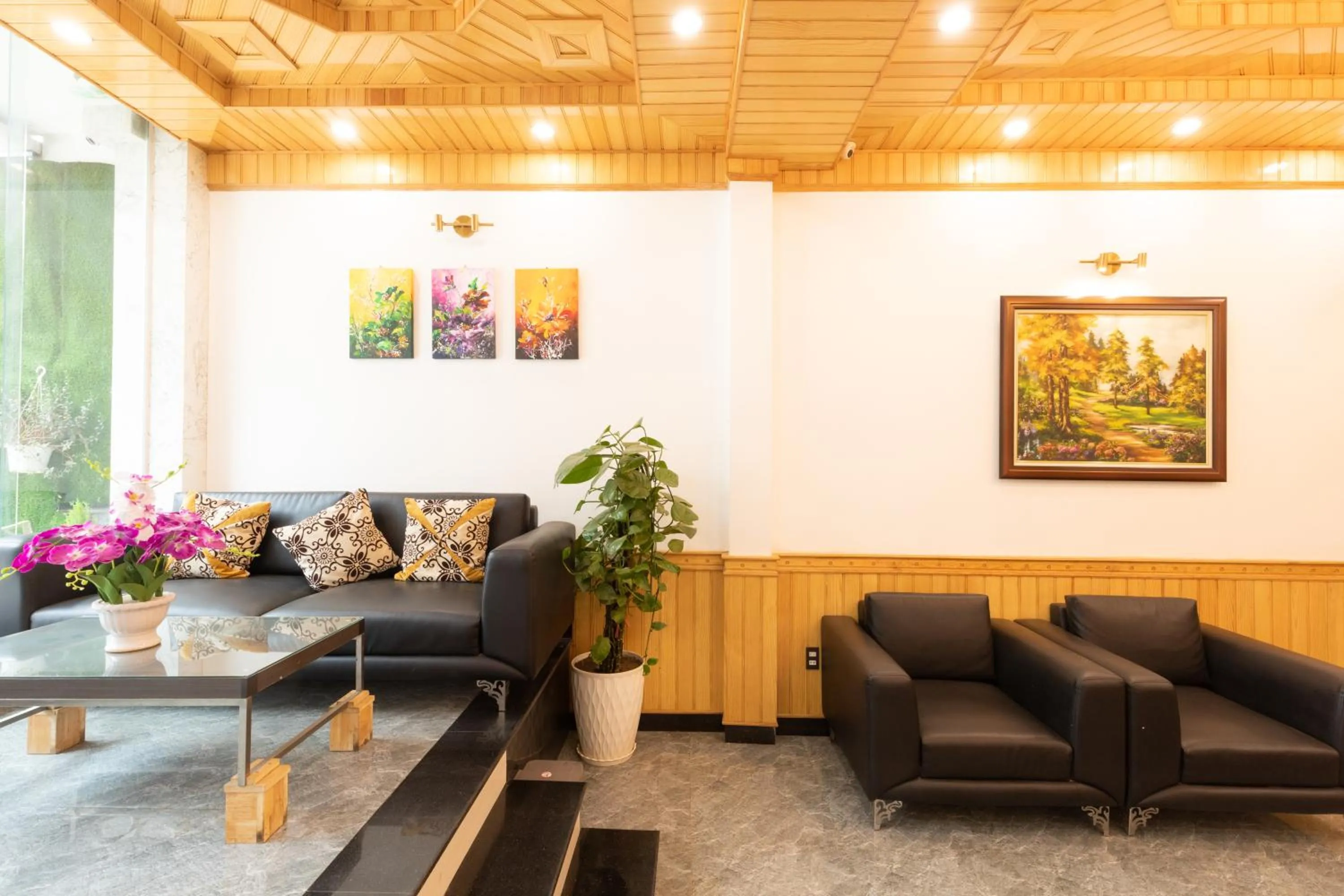 Lobby or reception in D Home Da Lat 3