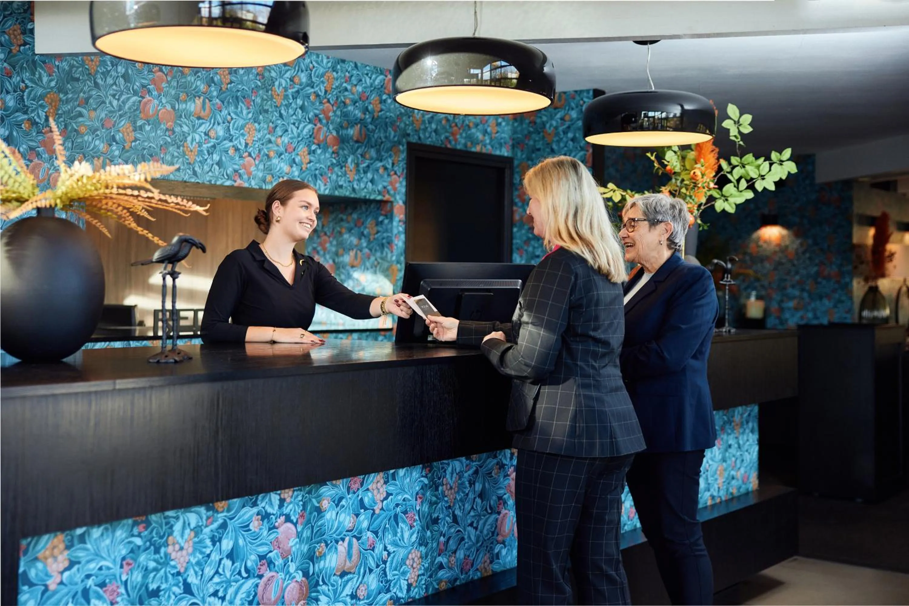 Lobby or reception in Van der Valk Drachten