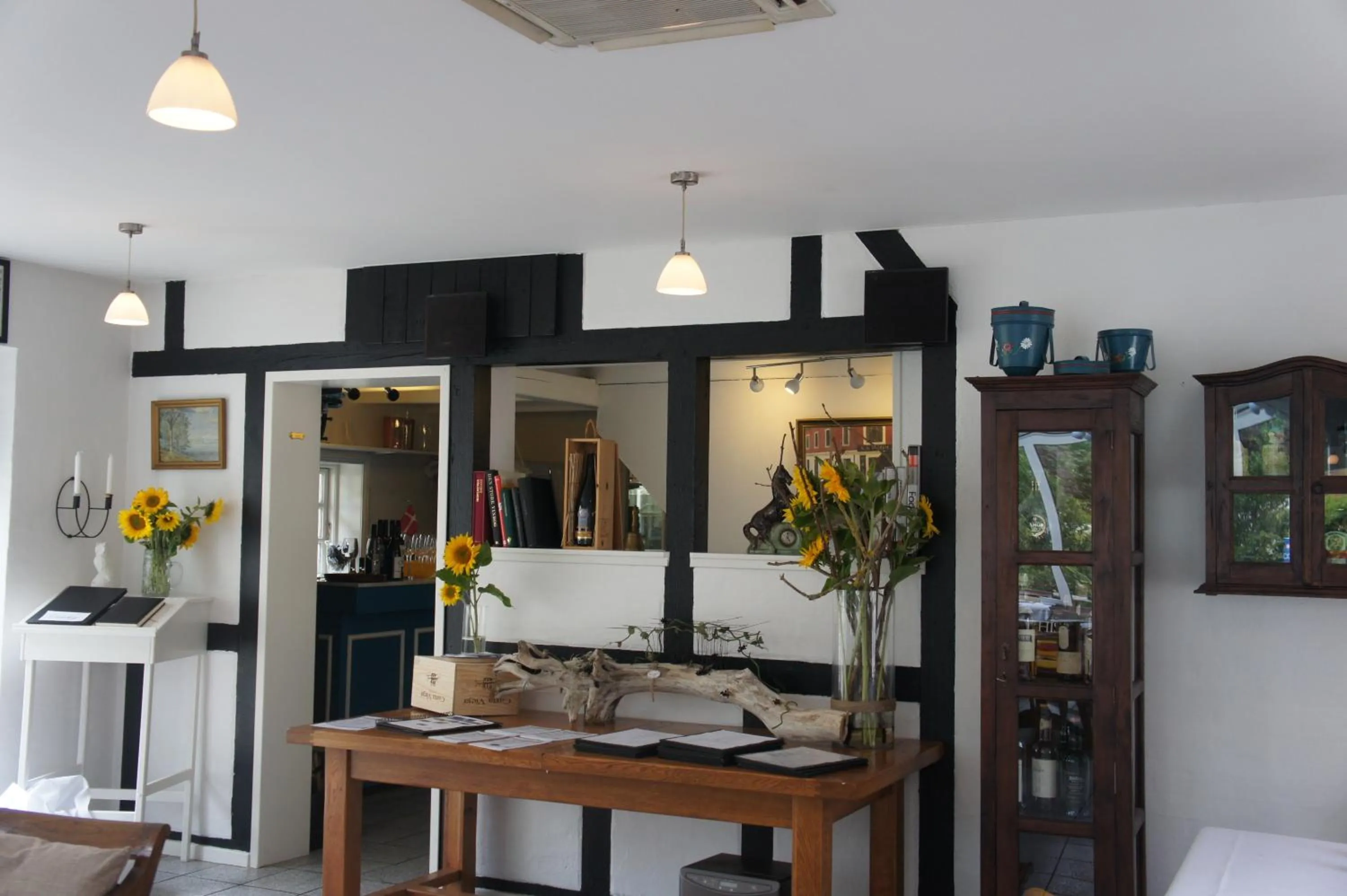 Lobby or reception in Lyng Dal Hotel og Restaurant