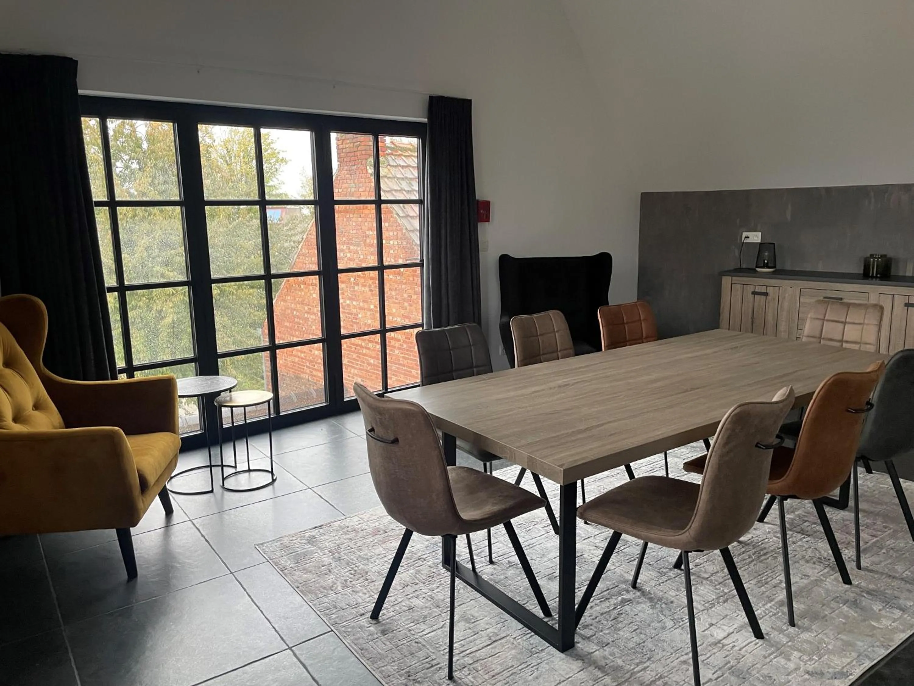 Dining area in La Forteresse