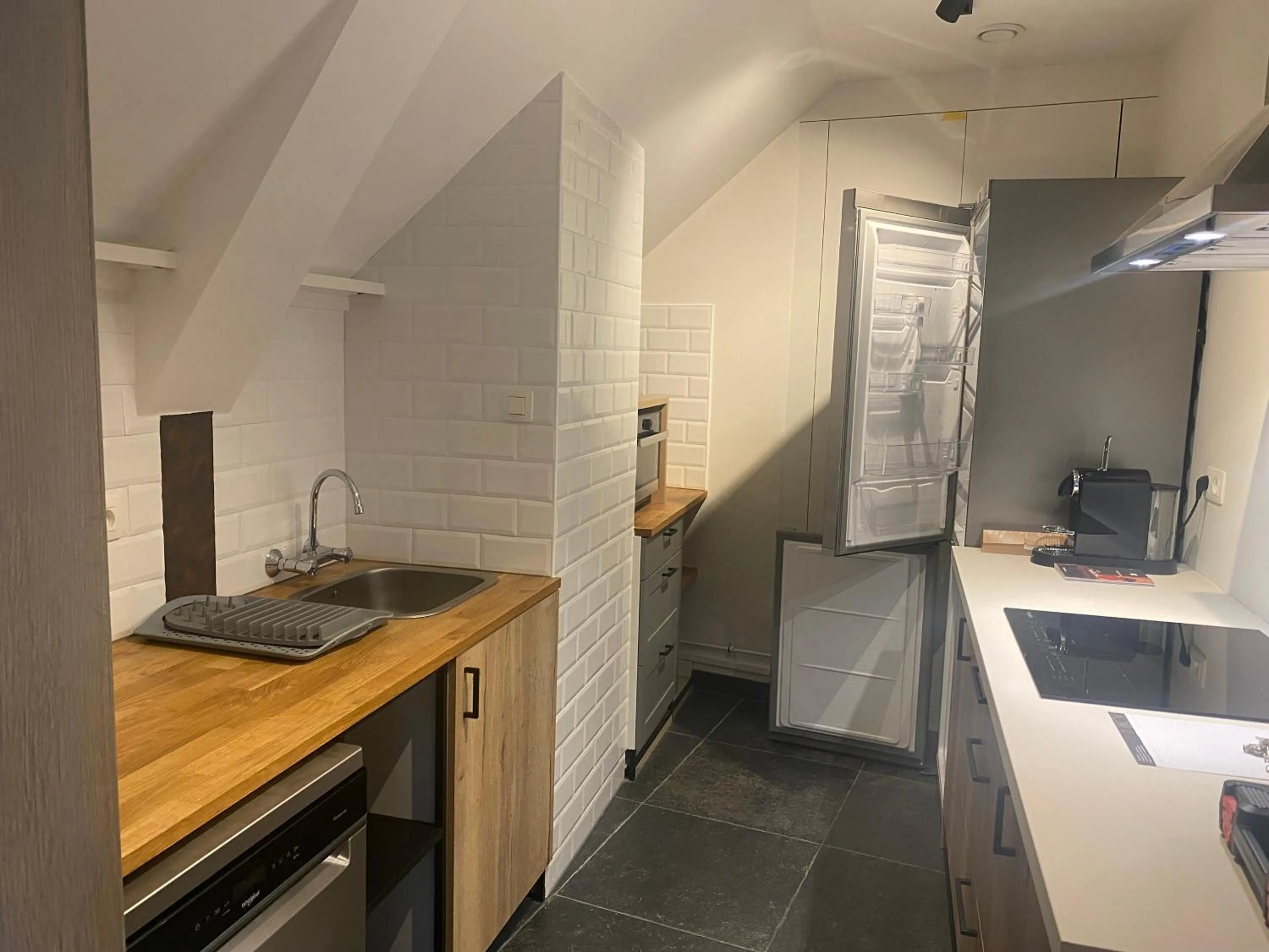 Kitchen or kitchenette in La Forteresse