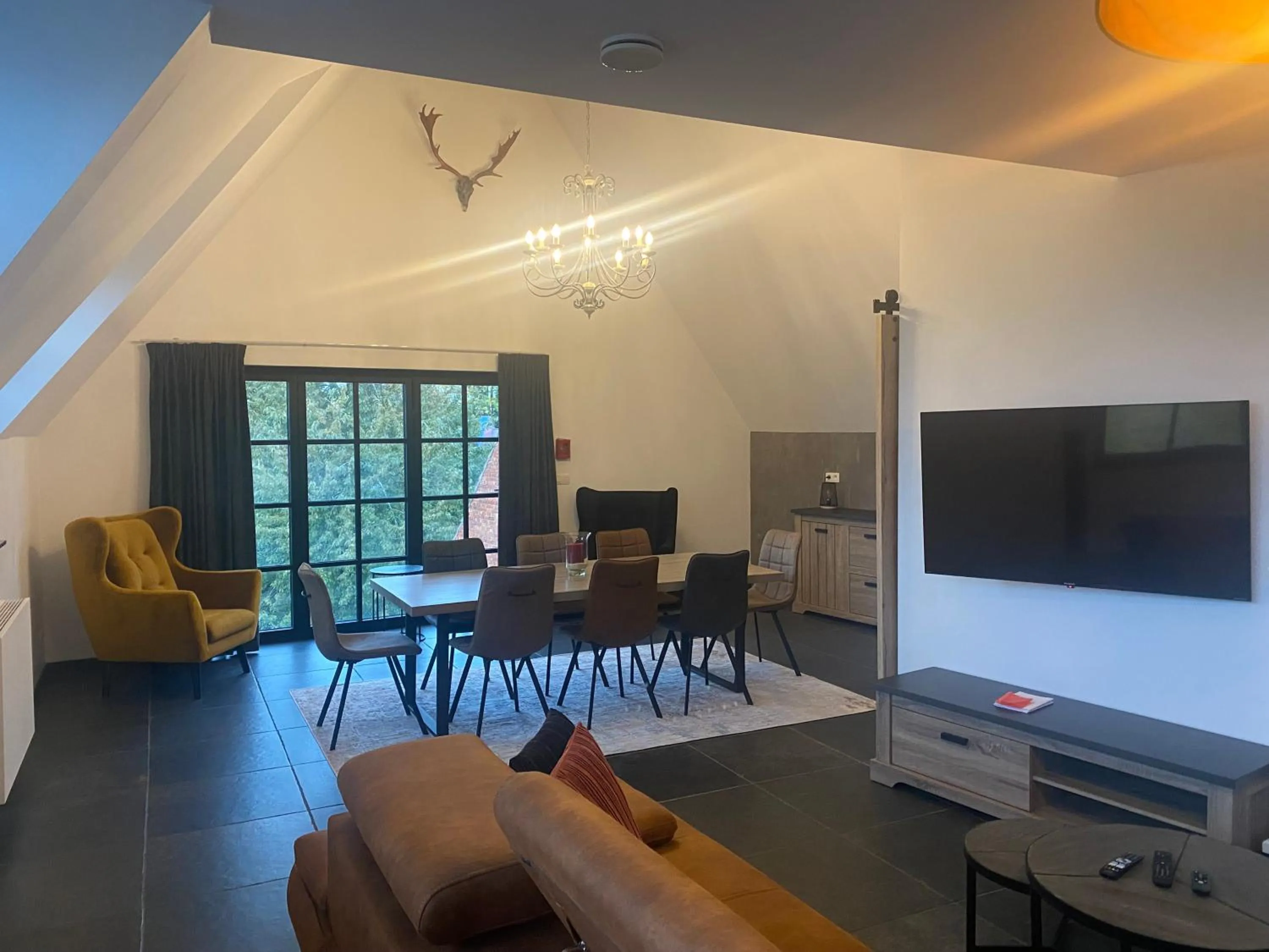 Living room in La Forteresse