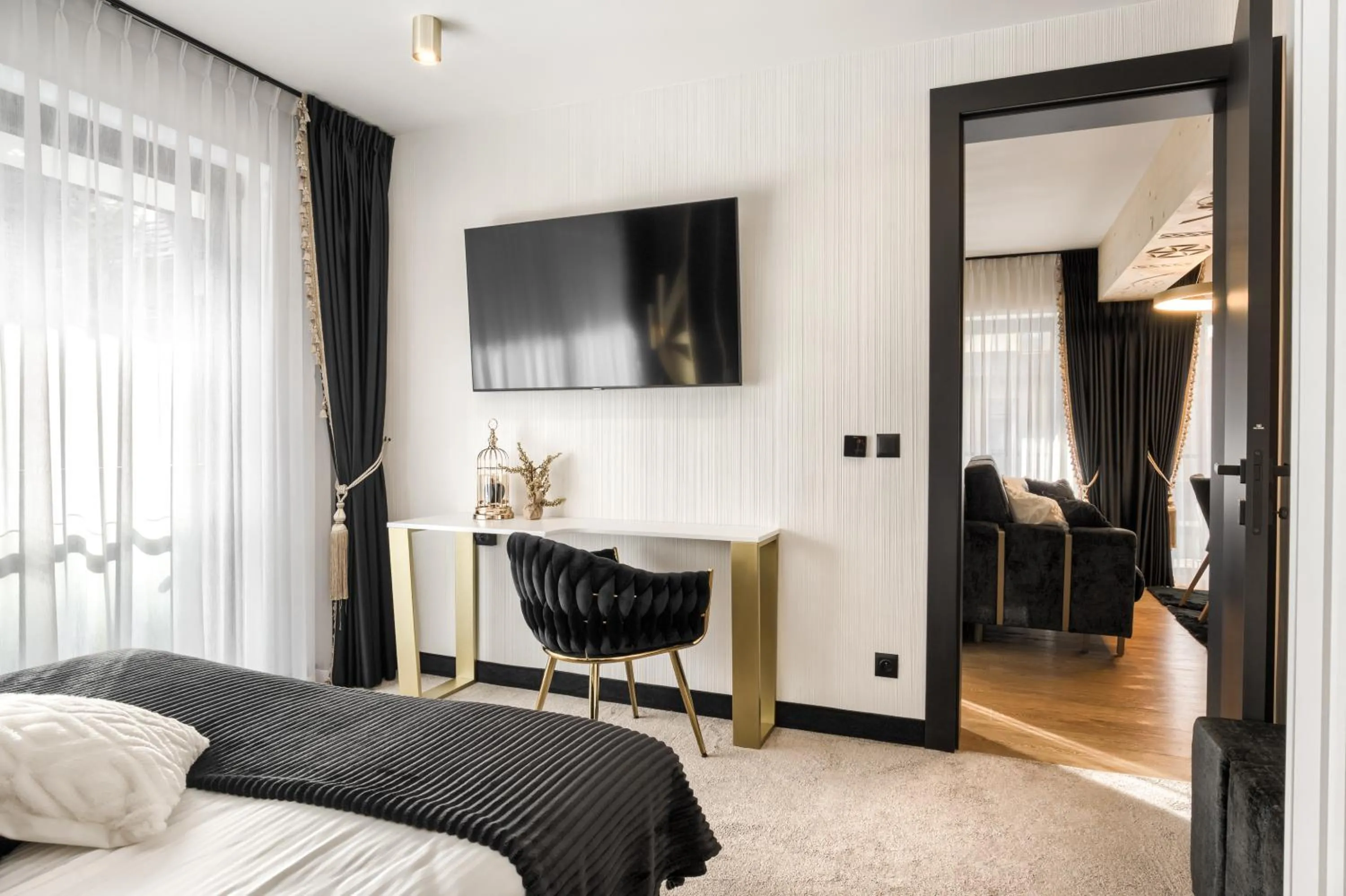 TV and multimedia, Bed in Złota Residence & SPA - 500m od Krupówek