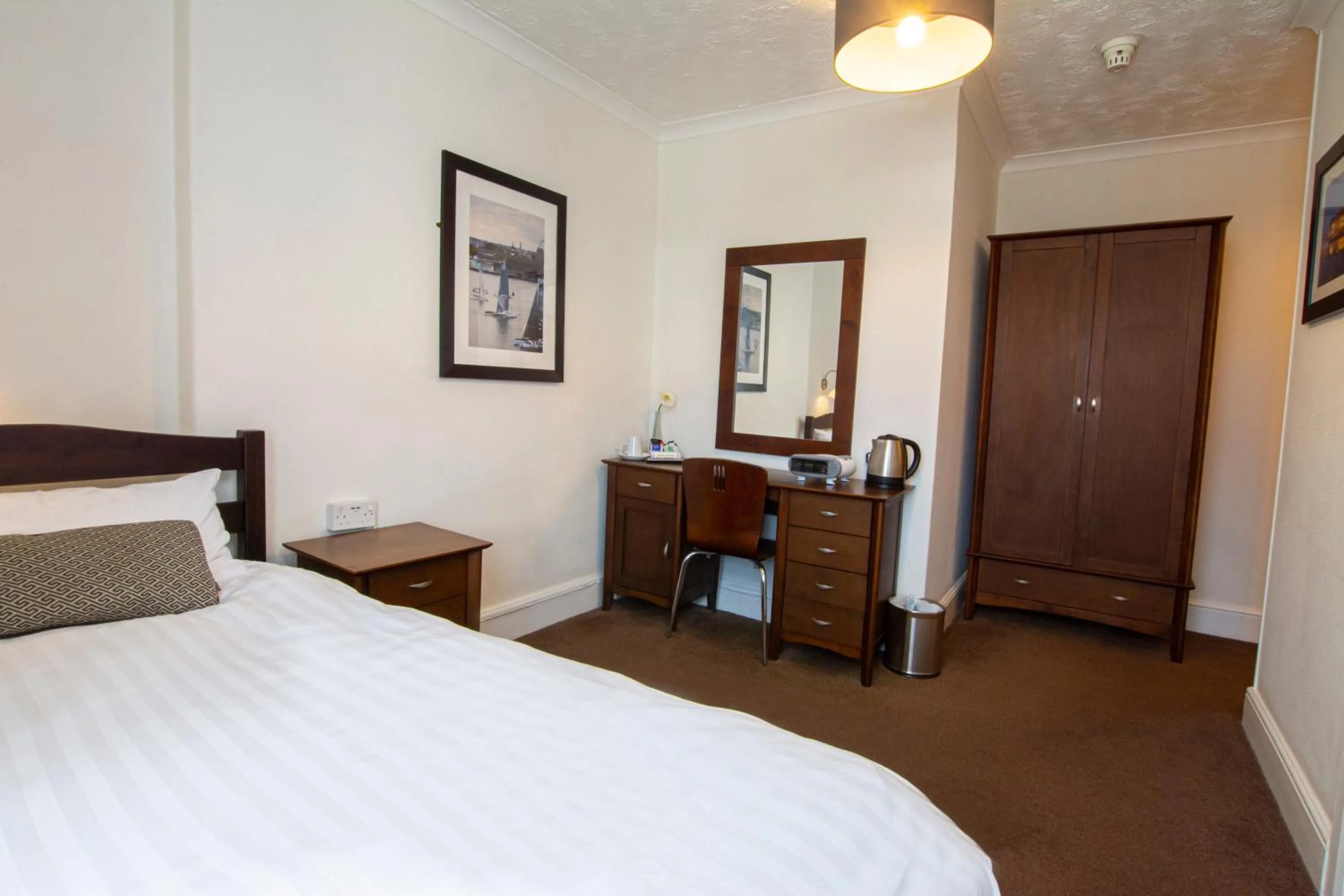 Bed in The Grosvenor Plymouth