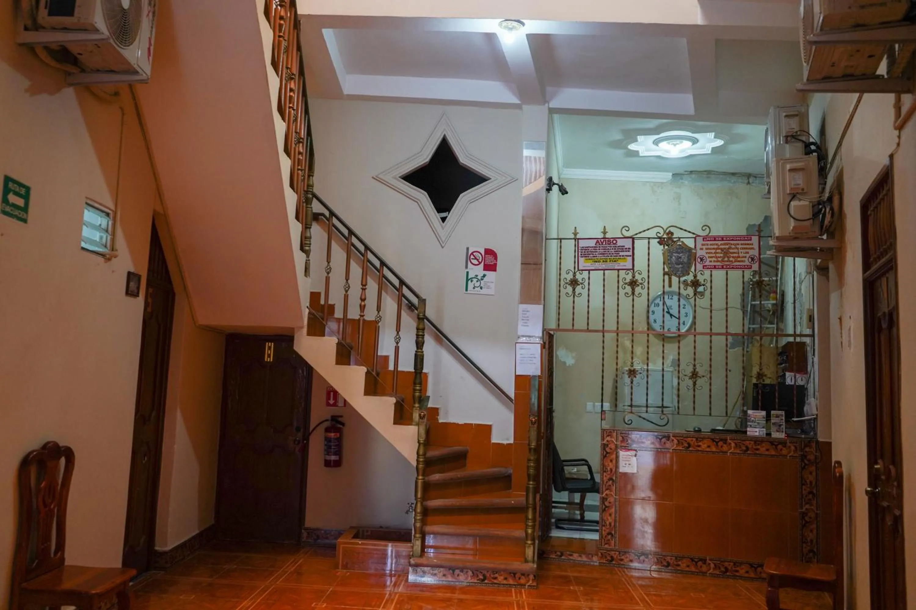 Lobby or reception in OYO Hotel El Conquistador