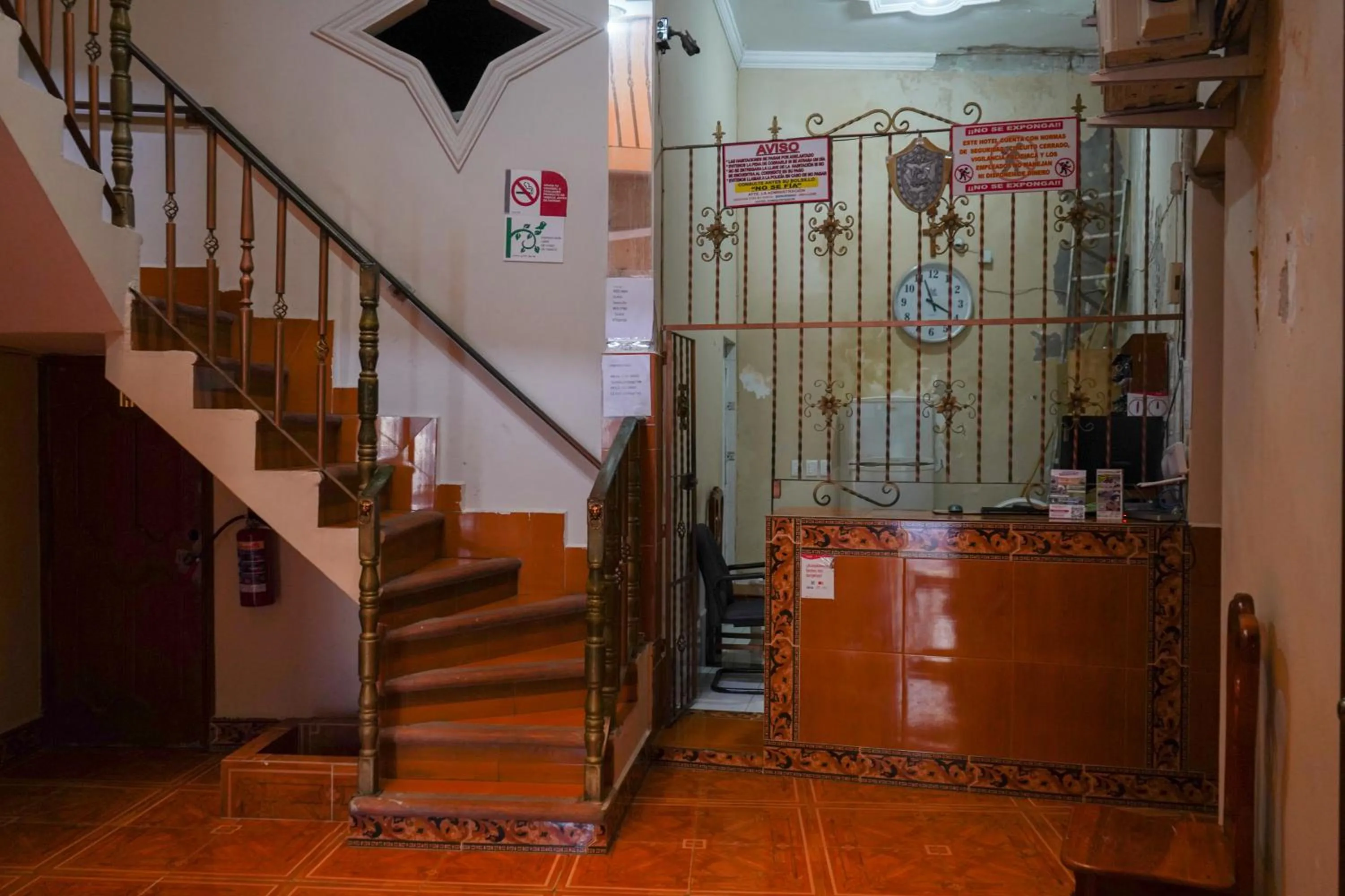 Lobby or reception in OYO Hotel El Conquistador