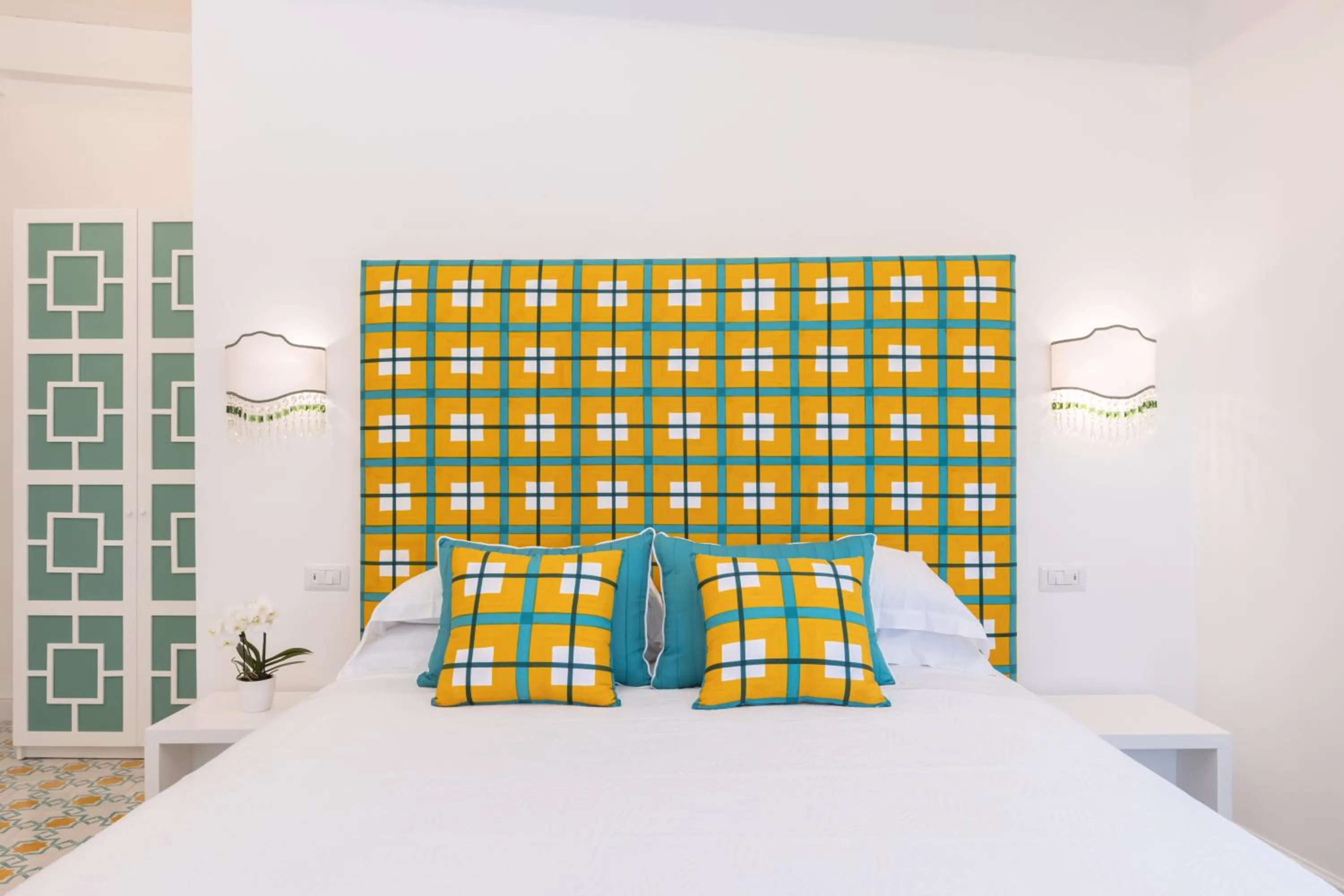 Bed in YourHome - Villa Veronica Luxury Suites in Amalfi coast