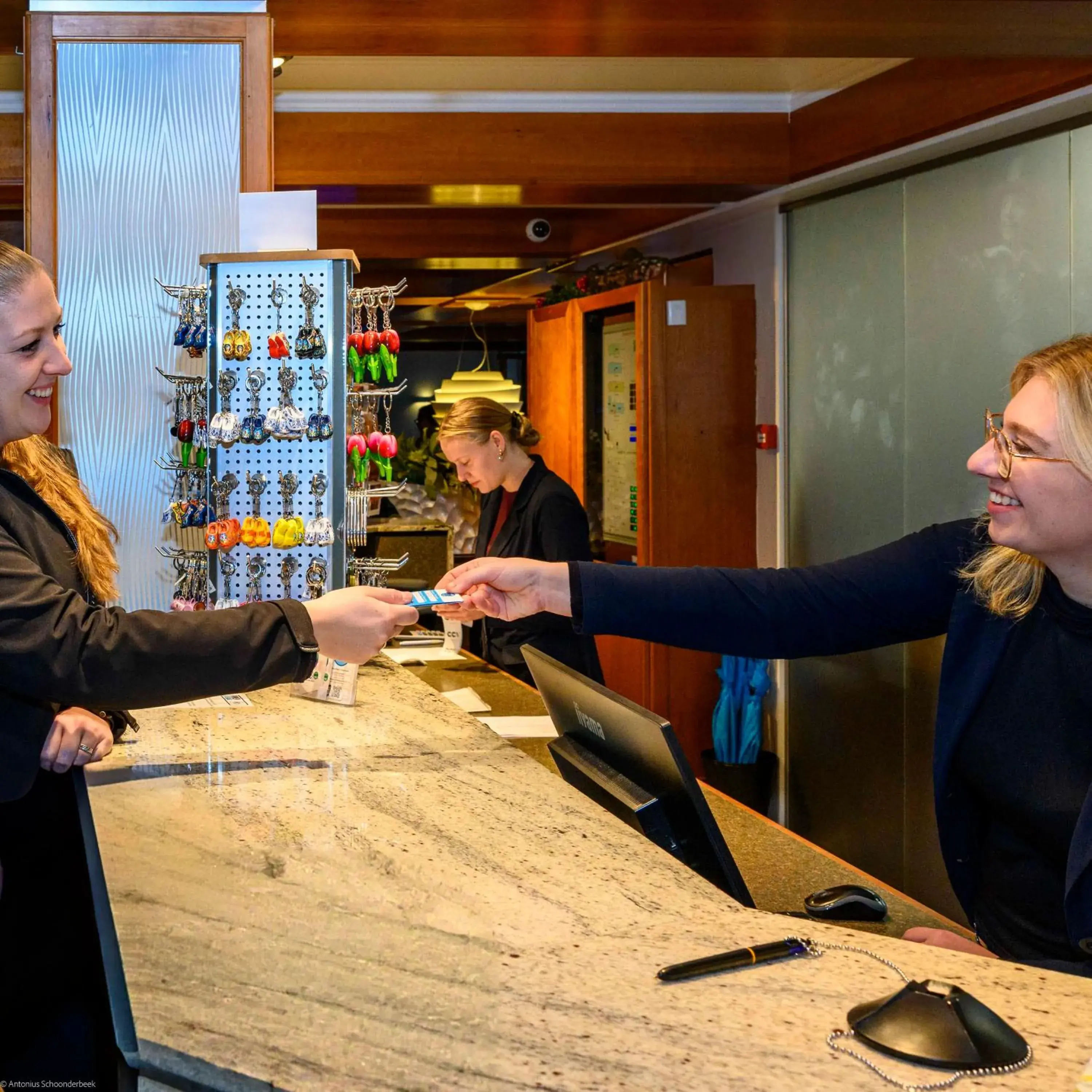 Lobby or reception in Grand Hotel Amstelveen Lobby or reception in Grand Hotel Amstelveen