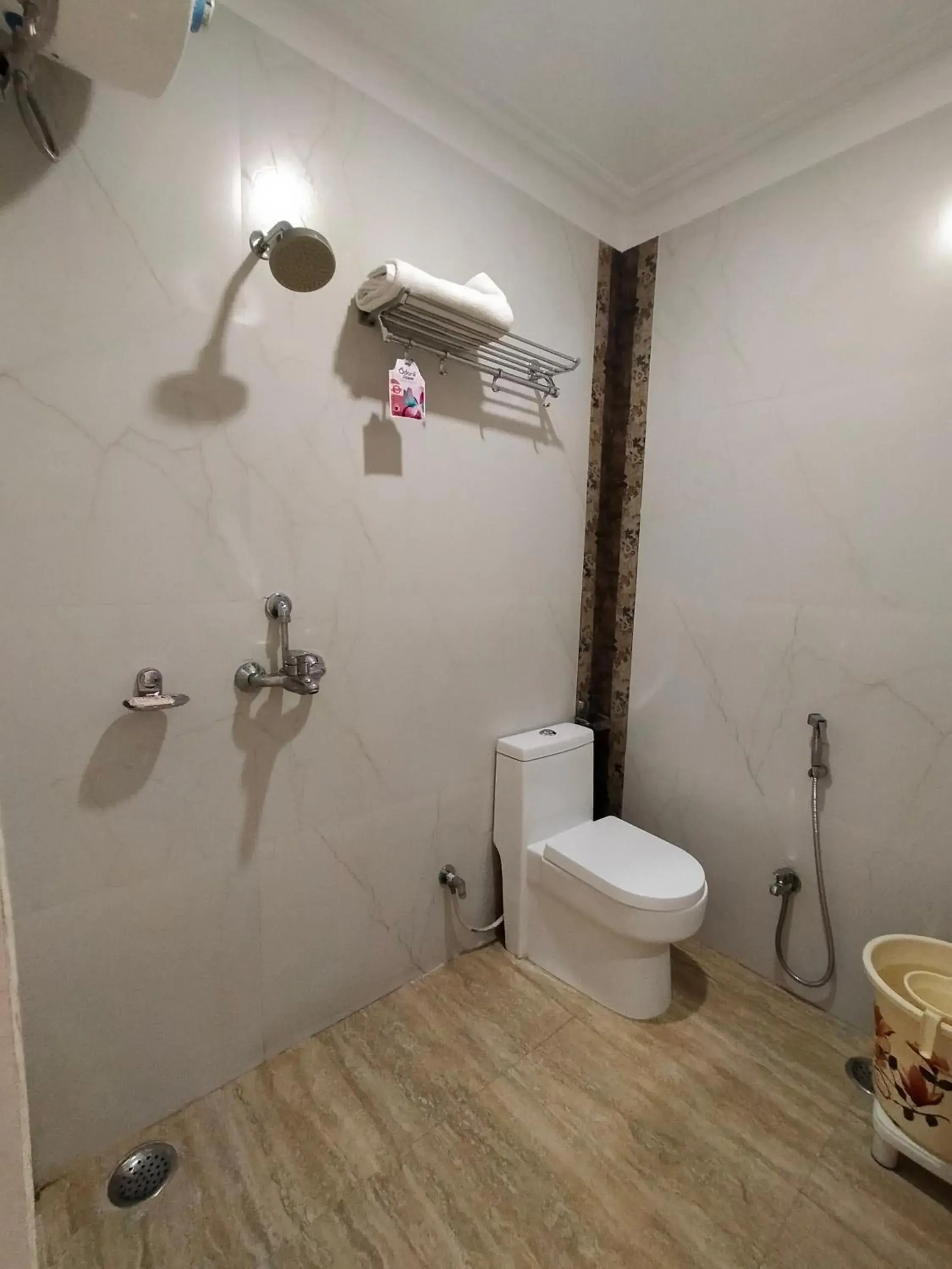 Shower in Hotel Temple View Shower in Hotel Temple View