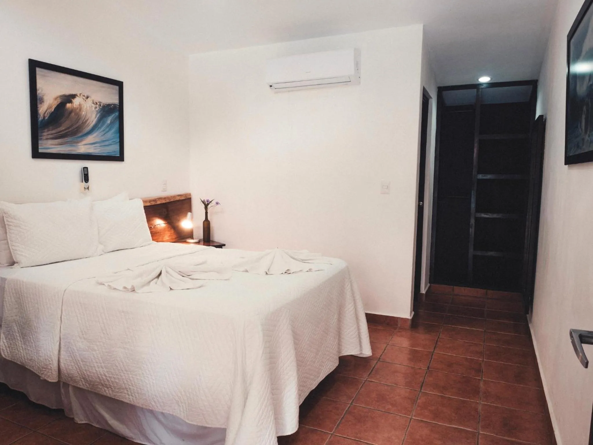 Bed in Hotel Ingigante