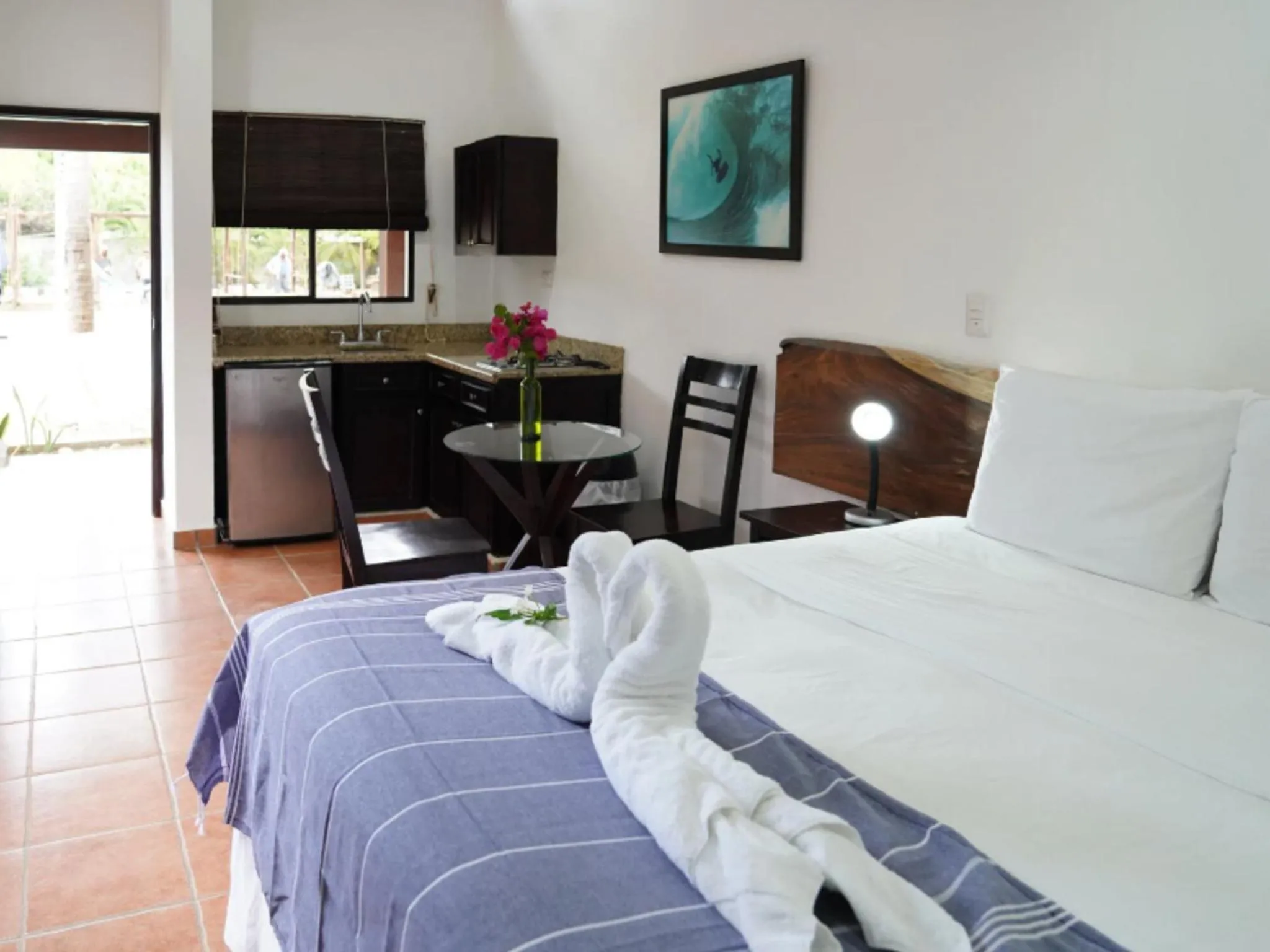 Bed in Hotel Ingigante