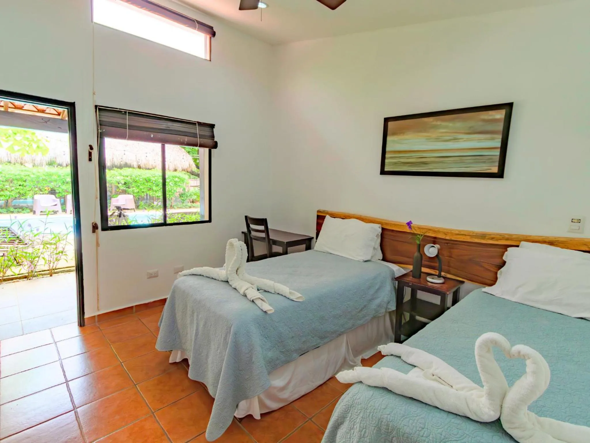 Bed in Hotel Ingigante