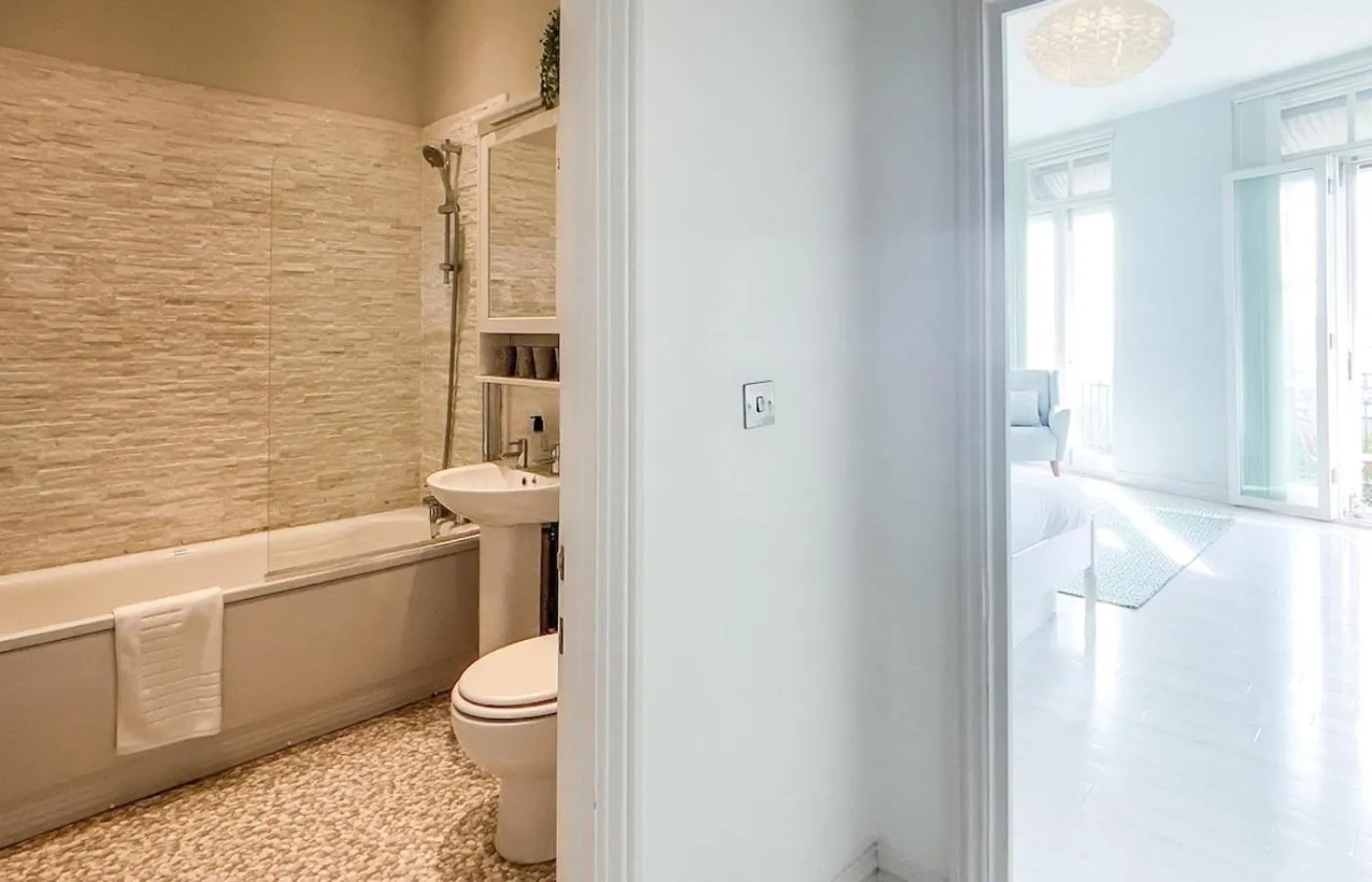 Toilet in Seaview Apt Turner Contemporary, Margate By Adliv