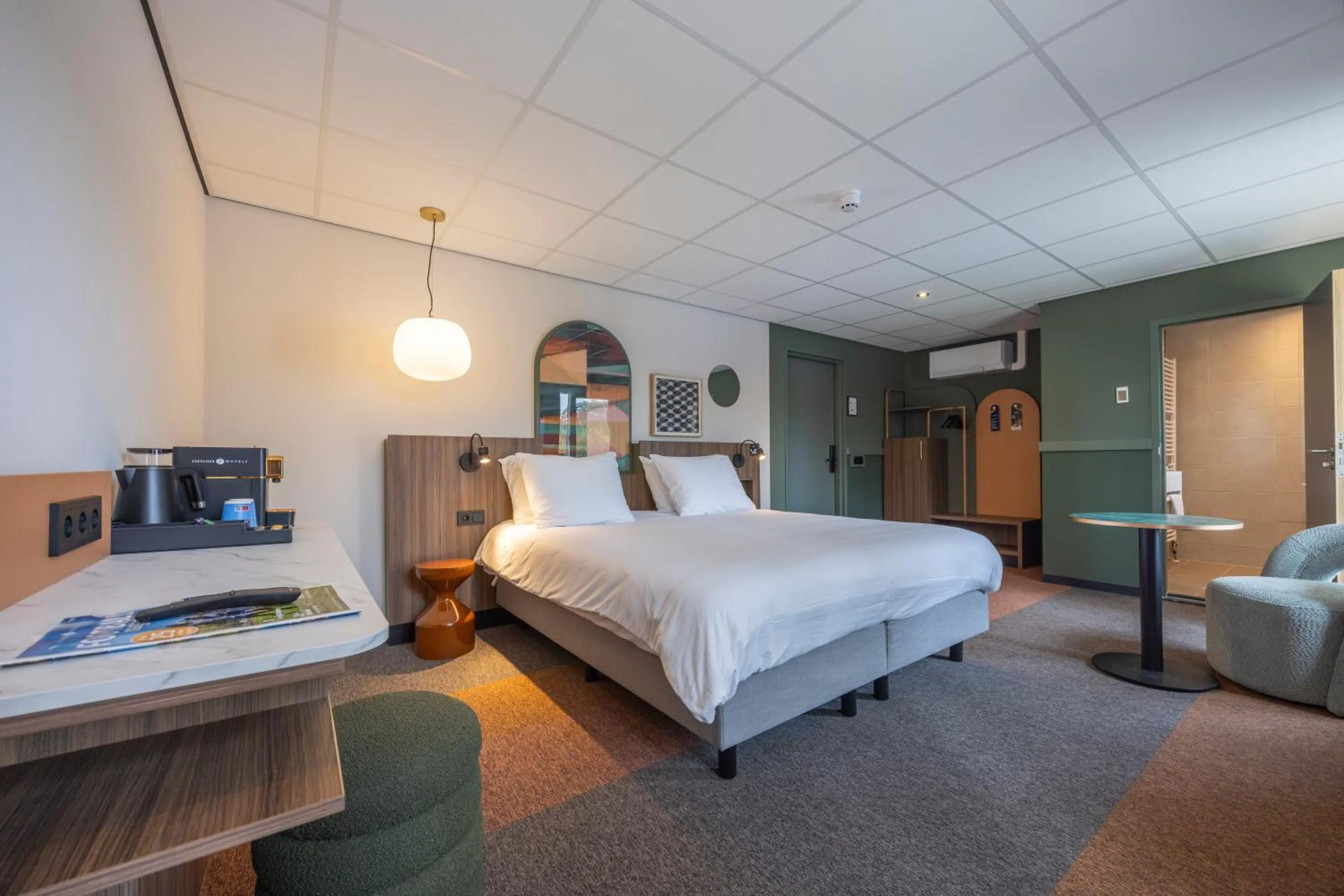 Bed in Fletcher Boutique Hotel De Mallejan