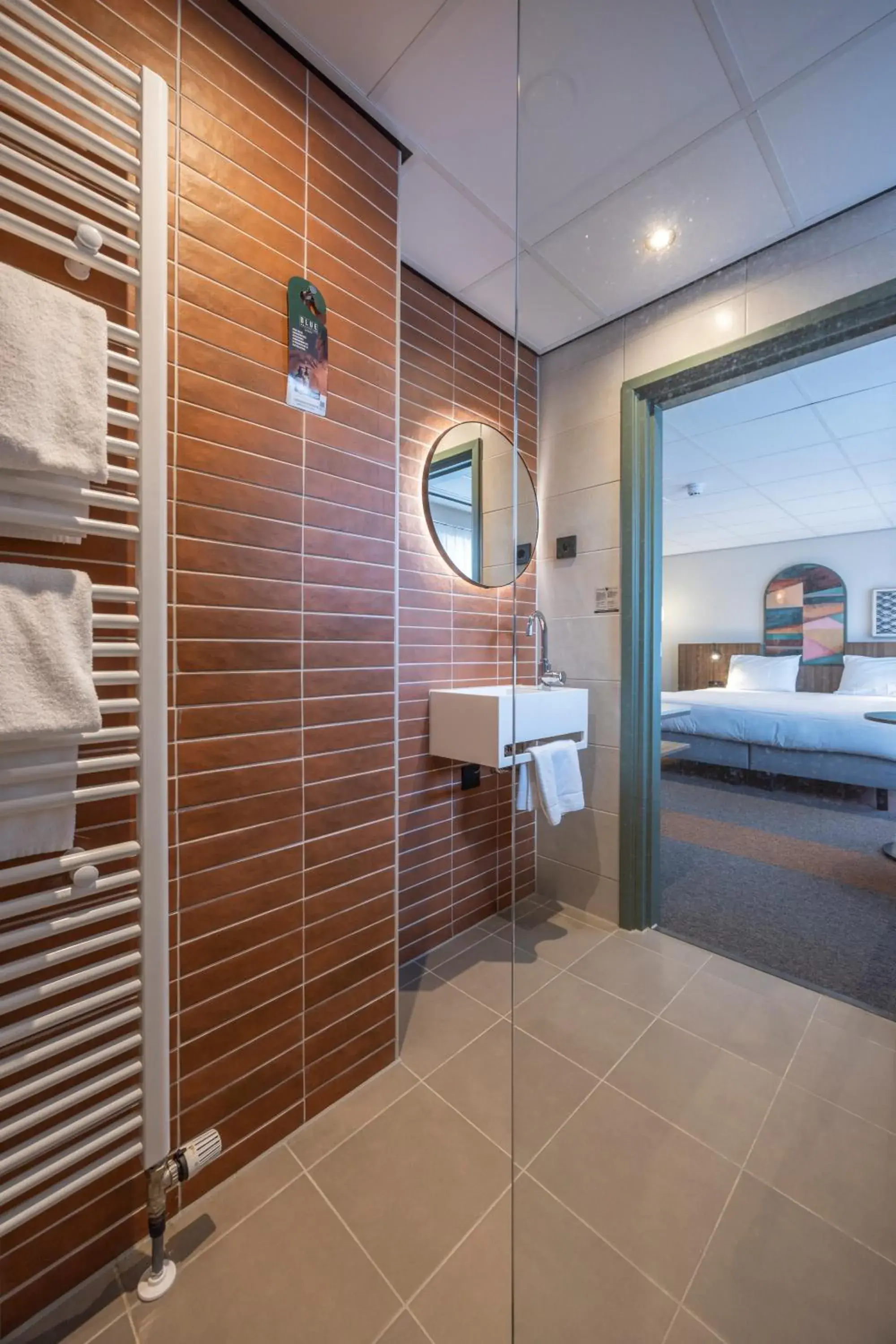 Bathroom, Bed in Fletcher Boutique Hotel De Mallejan Bathroom, Bed in Fletcher Boutique Hotel De Mallejan