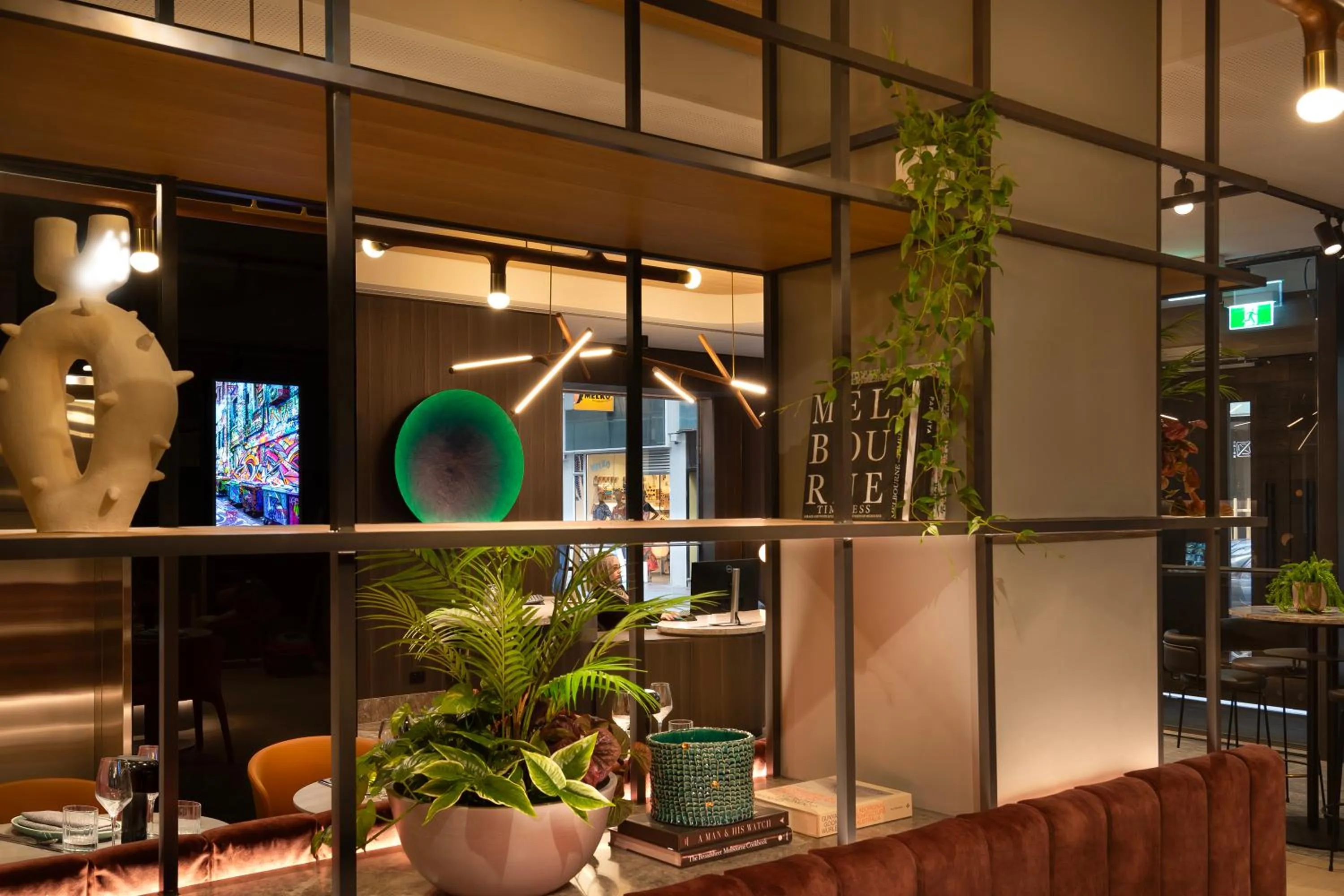 Lobby or reception in The Howey