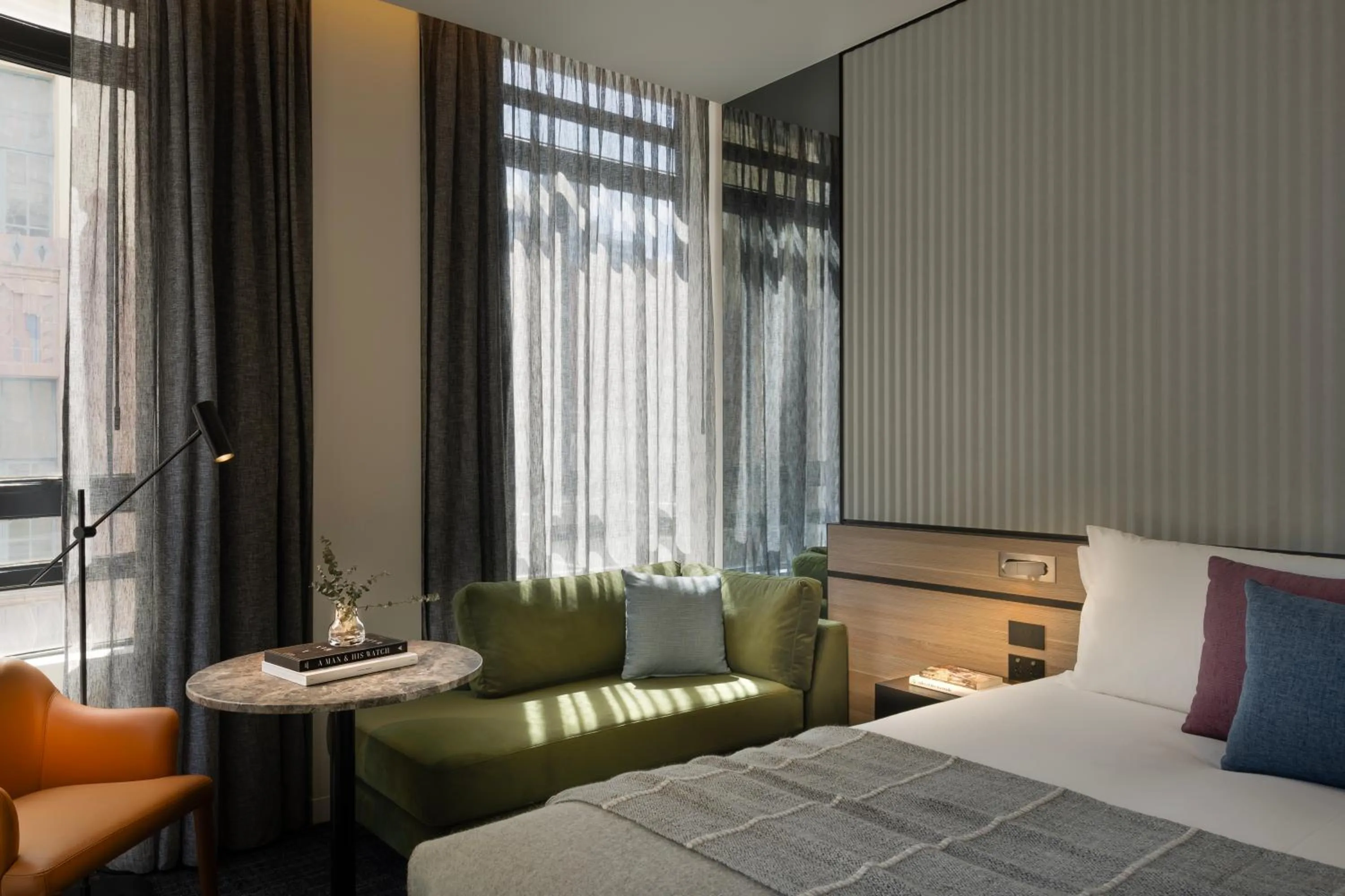 Bedroom, Bed in The Howey