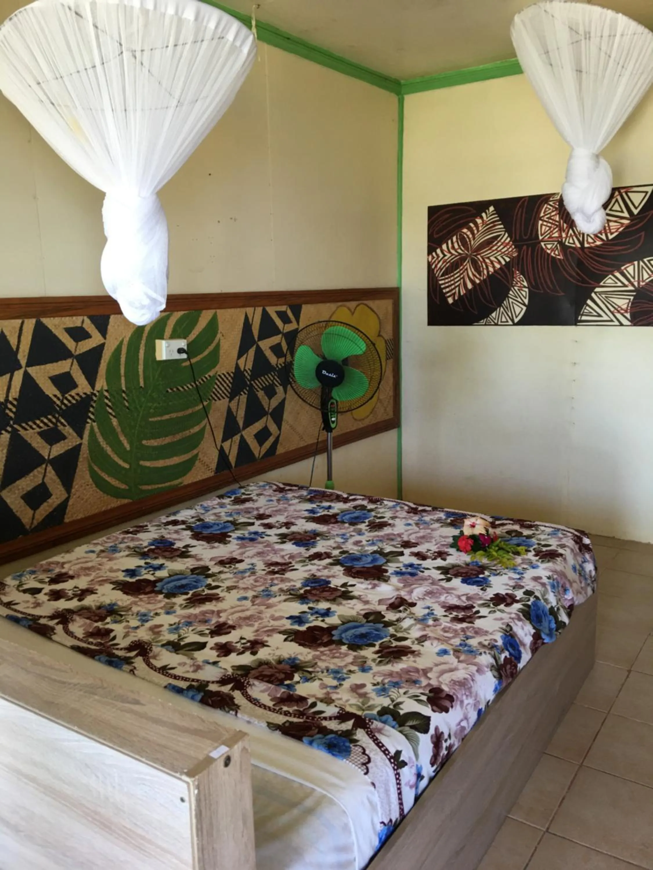 Bed in Waya Lailai Eco Haven