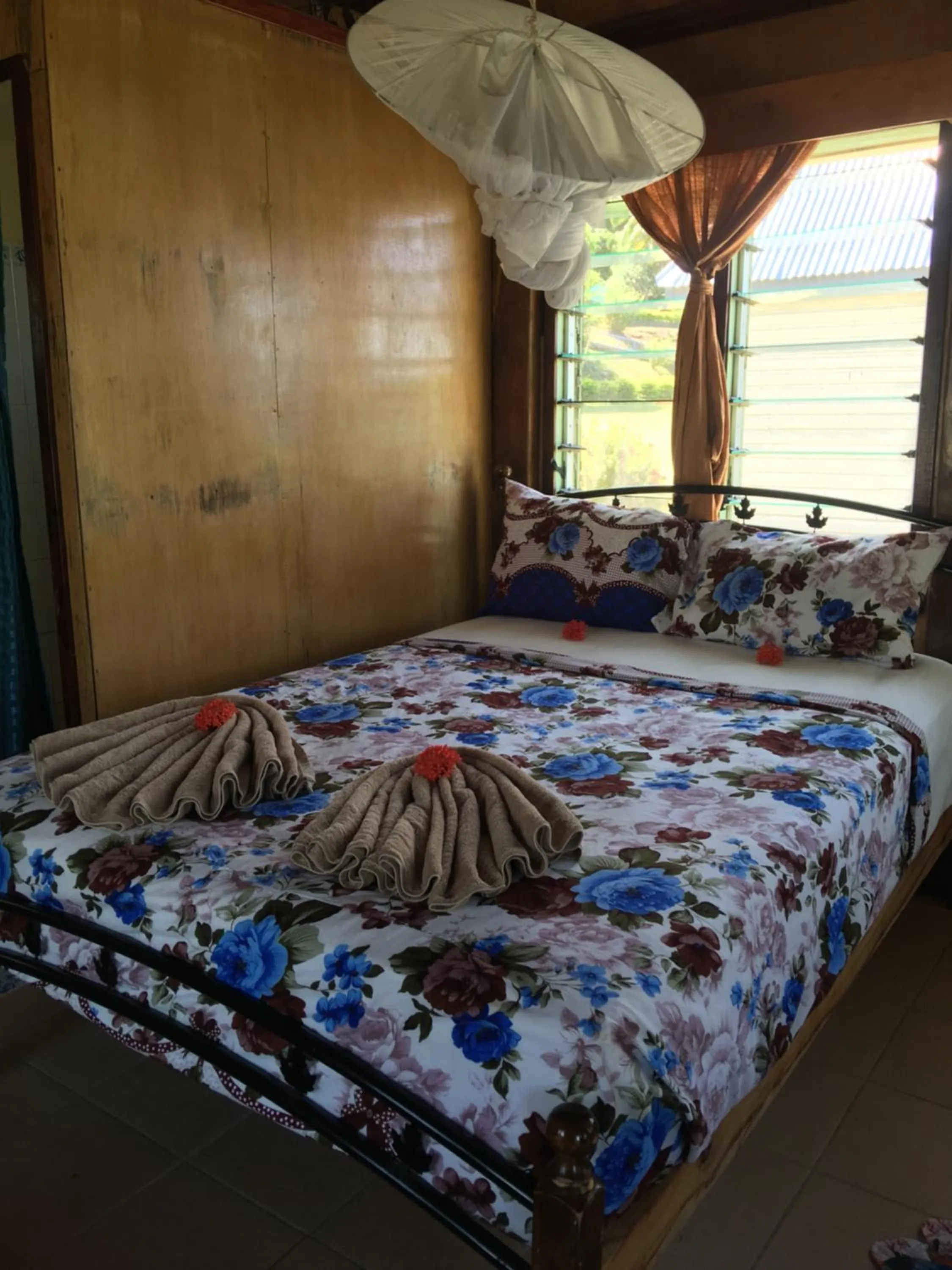 Bed in Waya Lailai Eco Haven