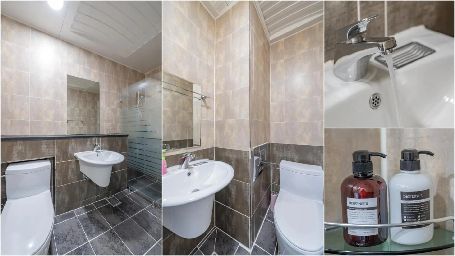 Shower in Maremonte Pension