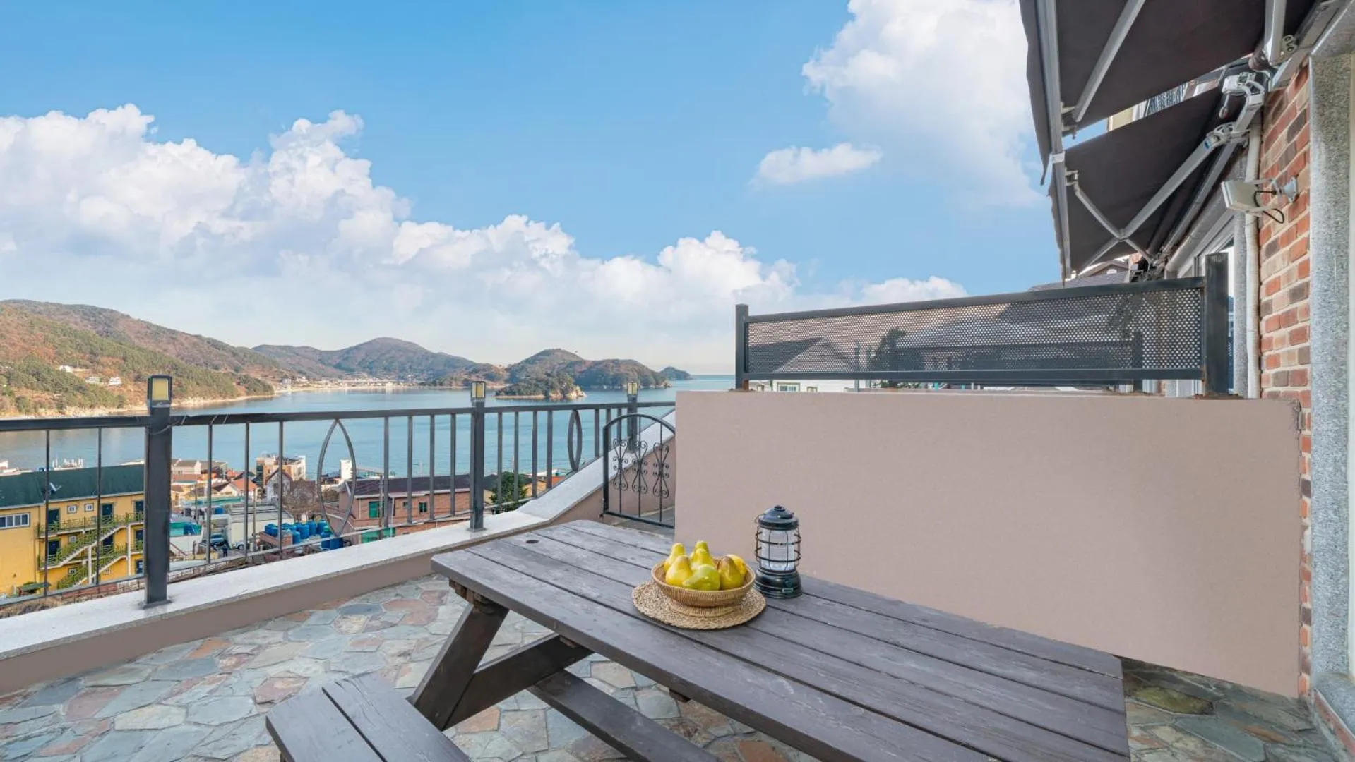 Patio in Maremonte Pension