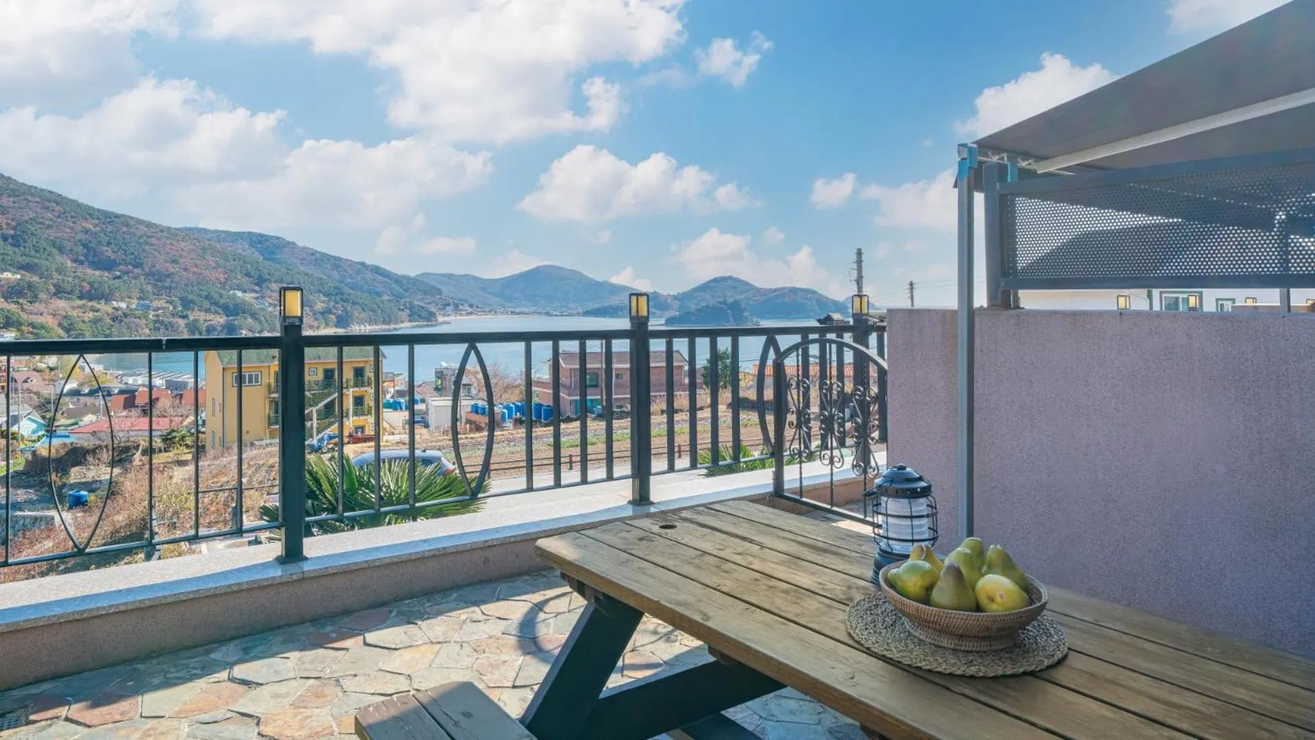 Patio in Maremonte Pension
