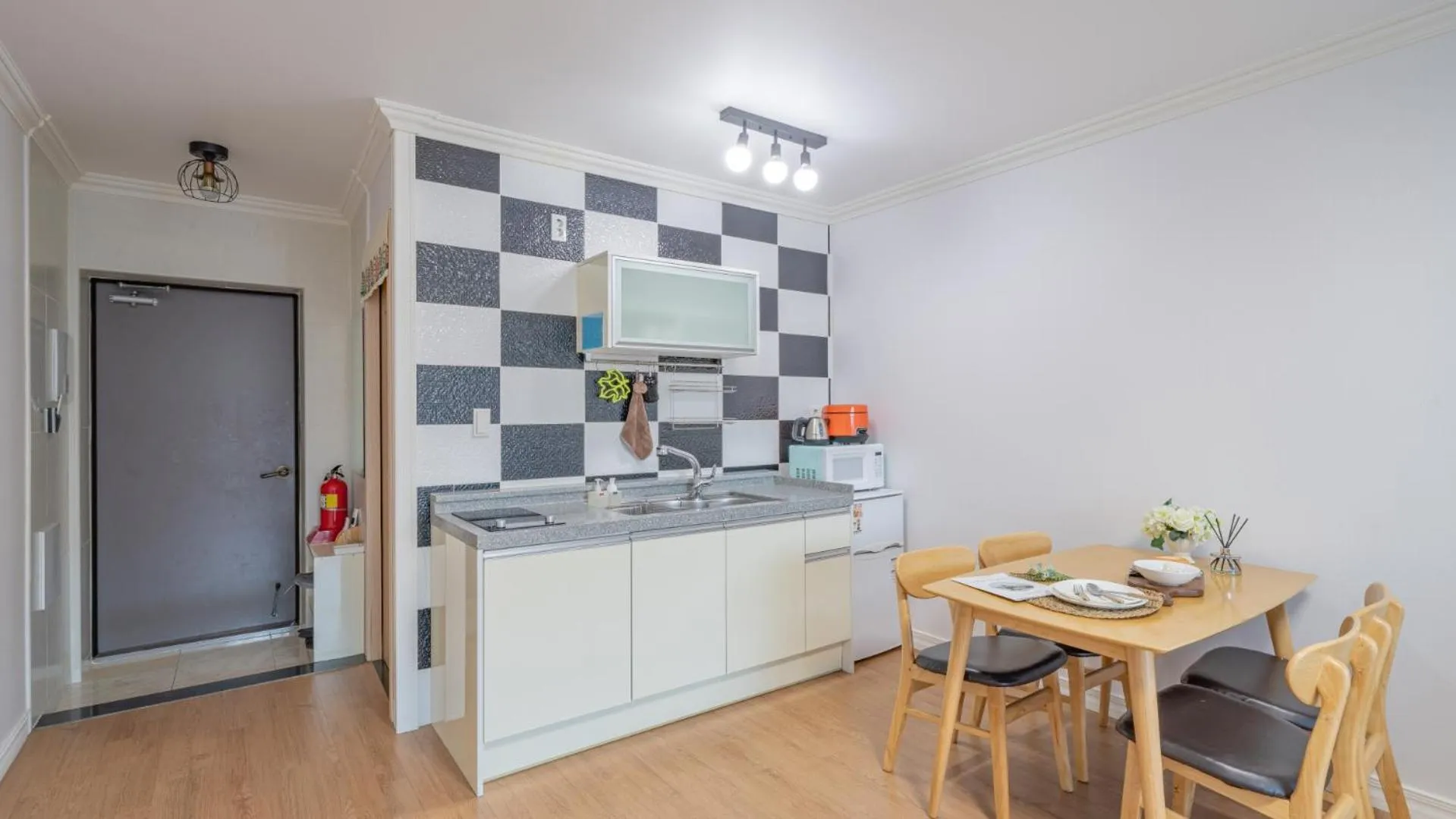 Kitchen or kitchenette in Maremonte Pension