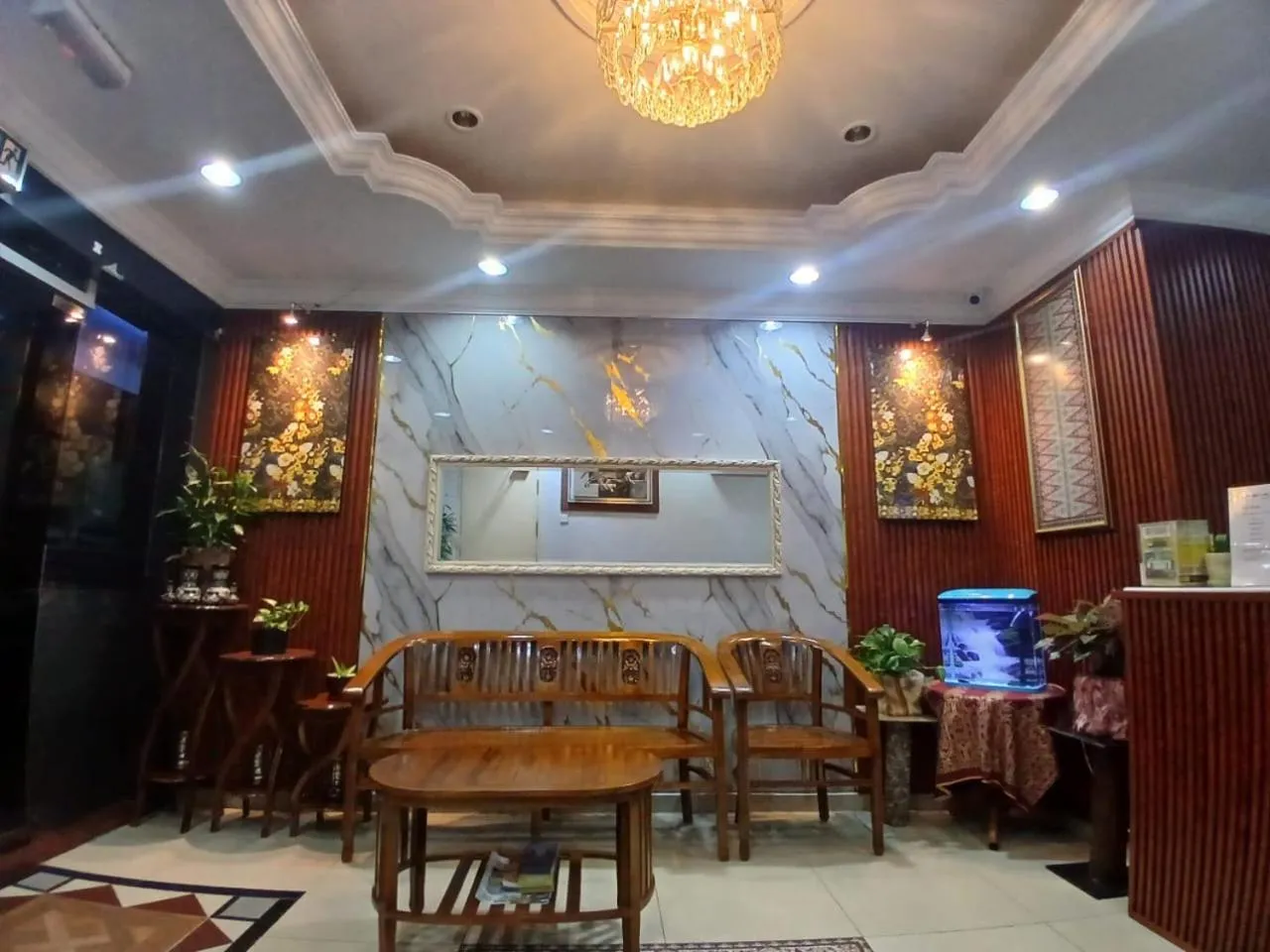 Lobby or reception in HOTEL PANTAI VIEW