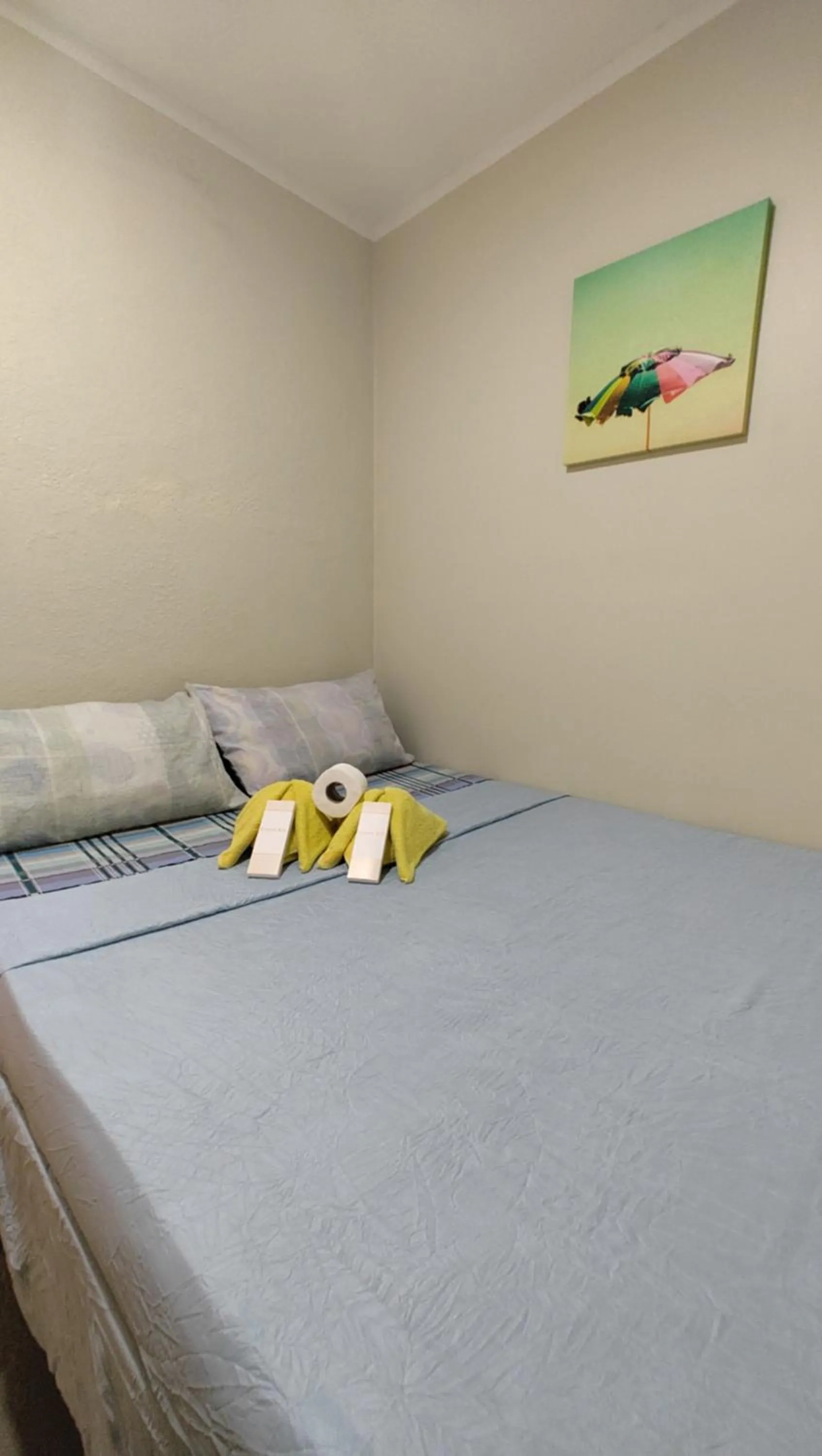 Bed in Angel wish Guesthouse